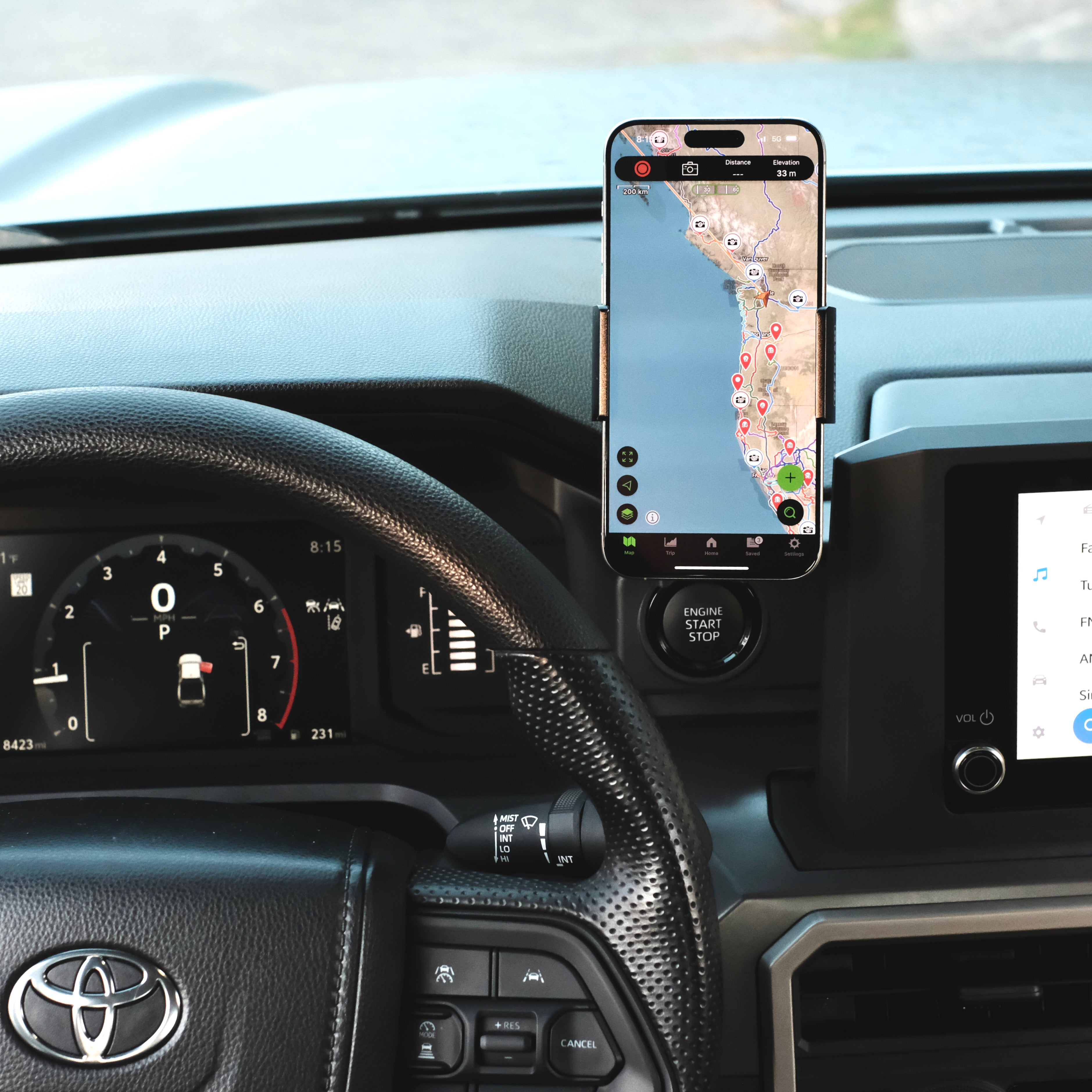 Toyota Tacoma 2024-2025 | 4Runner 2025 Phone Mount