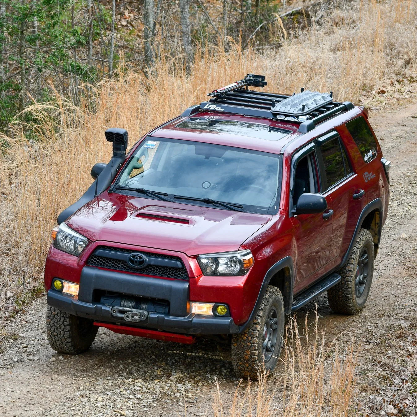 LFD Offroad Adjustable Hidden Winch Mount for 2010–2024 Toyota 4Runner
