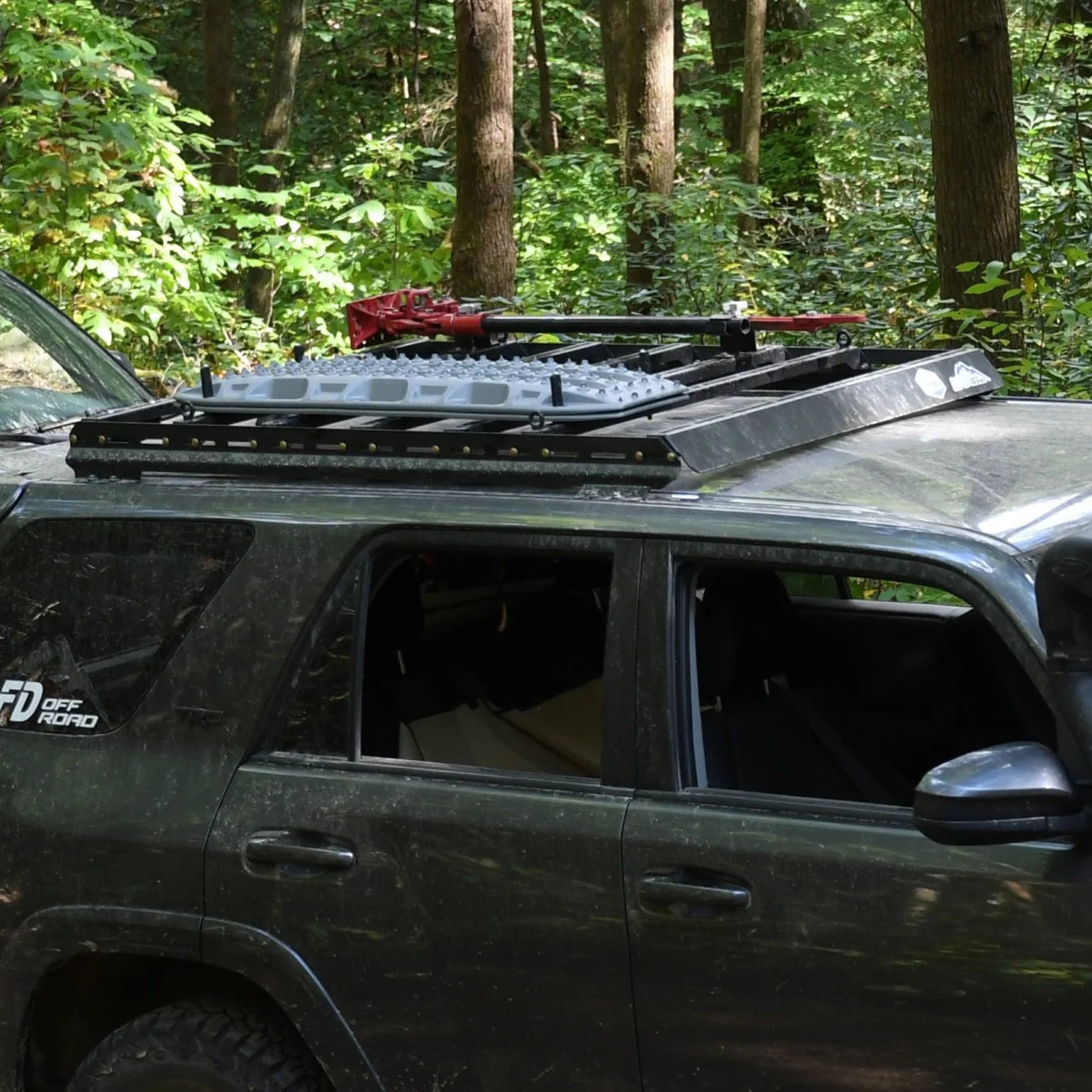 LFD Offroad 3/4 Roof Rack Side Rails and Fairing for 2010–2024 Toyota 4Runner