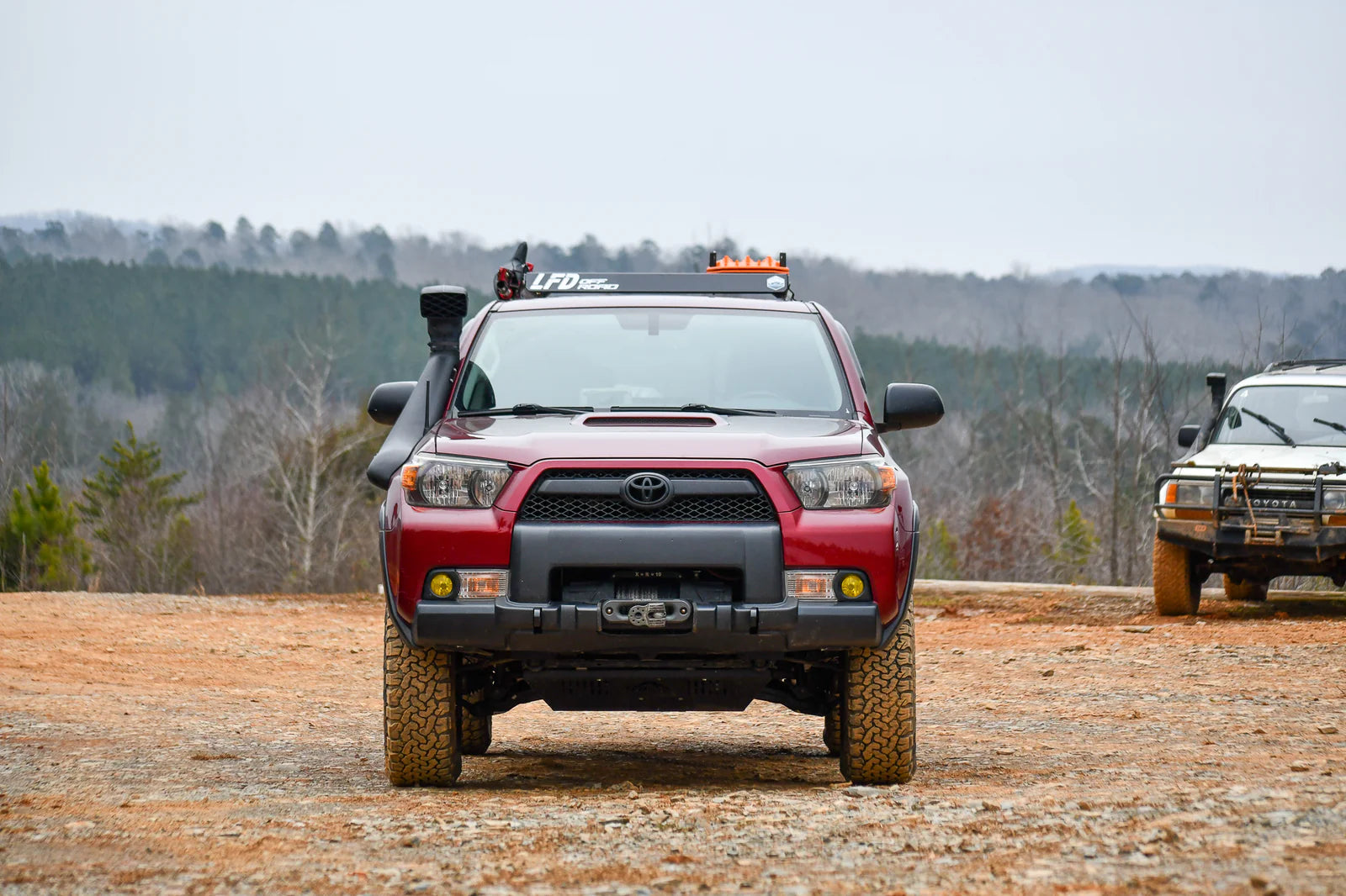 LFD Offroad Adjustable Hidden Winch Mount with Recovery Points for 2010–2024 Toyota 4Runner