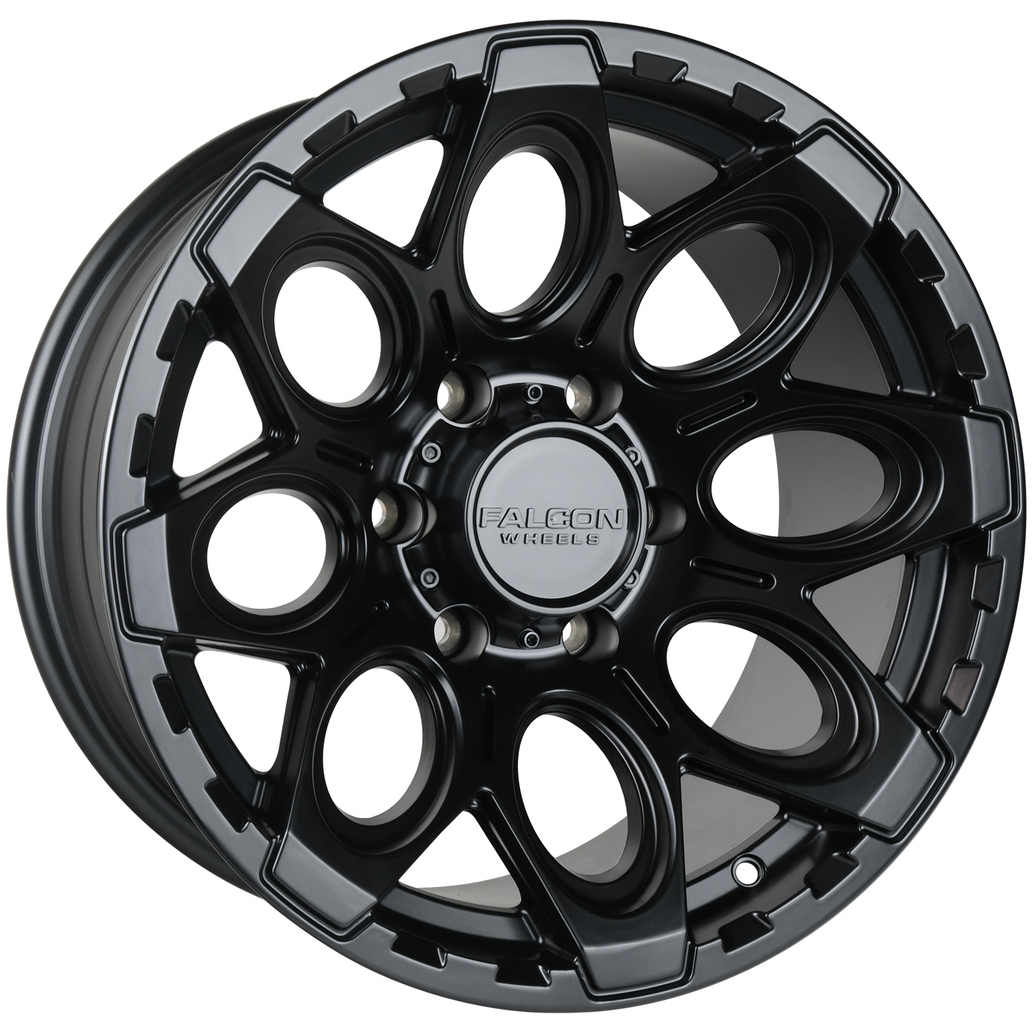 T6 - Matte Black 17x9