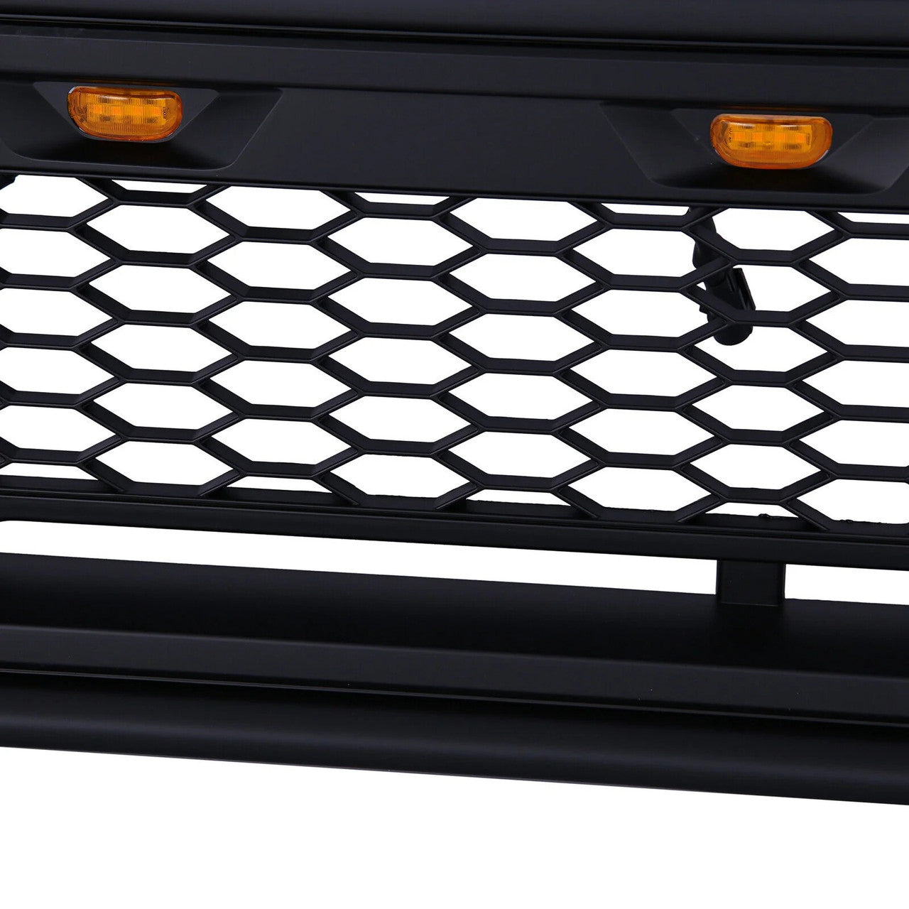 BUY HONEYCOMB MESH GRILLE WITH AMBER LED LIGHTS FOR 2012-2015 TOYOTA TACOMA ONLINE