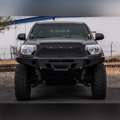 Honeycomb Mesh Grille with Amber Led Lights for 2012–2015 Toyota Tacoma