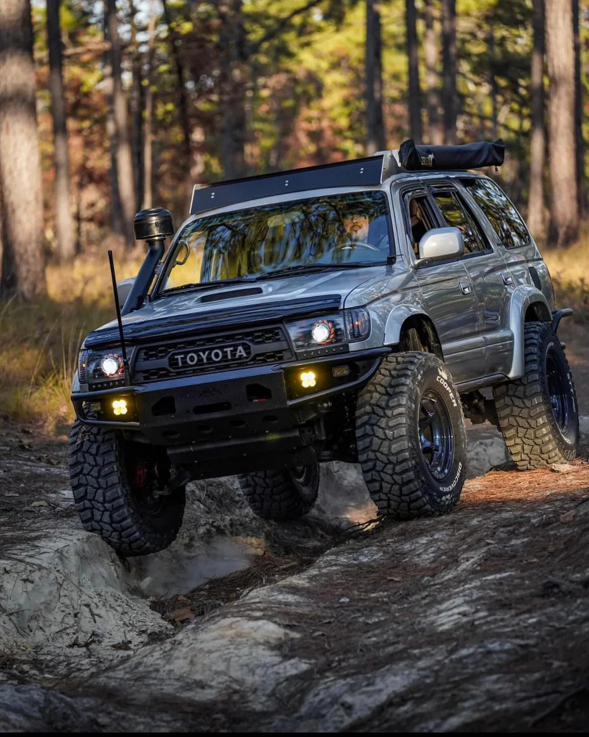 1996-2002 3rd Gen 4Runner Open Wing Hybrid Front Bumper