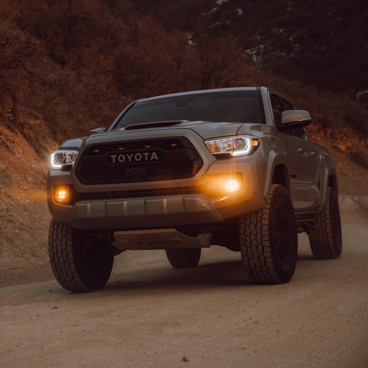 Heretic Studio Led Fog Light Kit - Amber Lens for 2012–2025 Toyota Tacoma