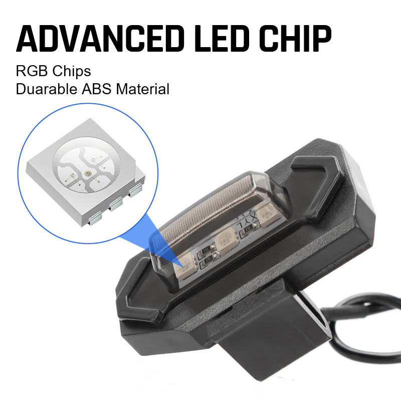 Led RGB Raptor Lights for TRD Sport Style Grilles 2016–2023 Toyota Tacoma