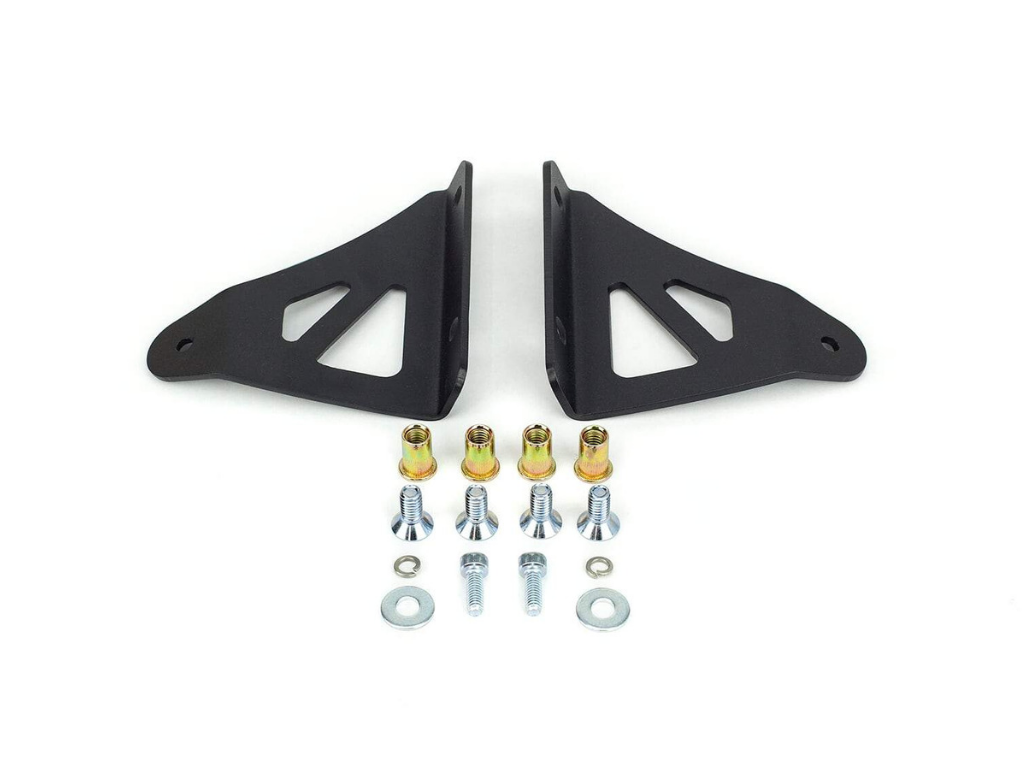 52" Curved LED Light Bar Roof Mounting Brackets For 2005-2023 Toyota Tacoma