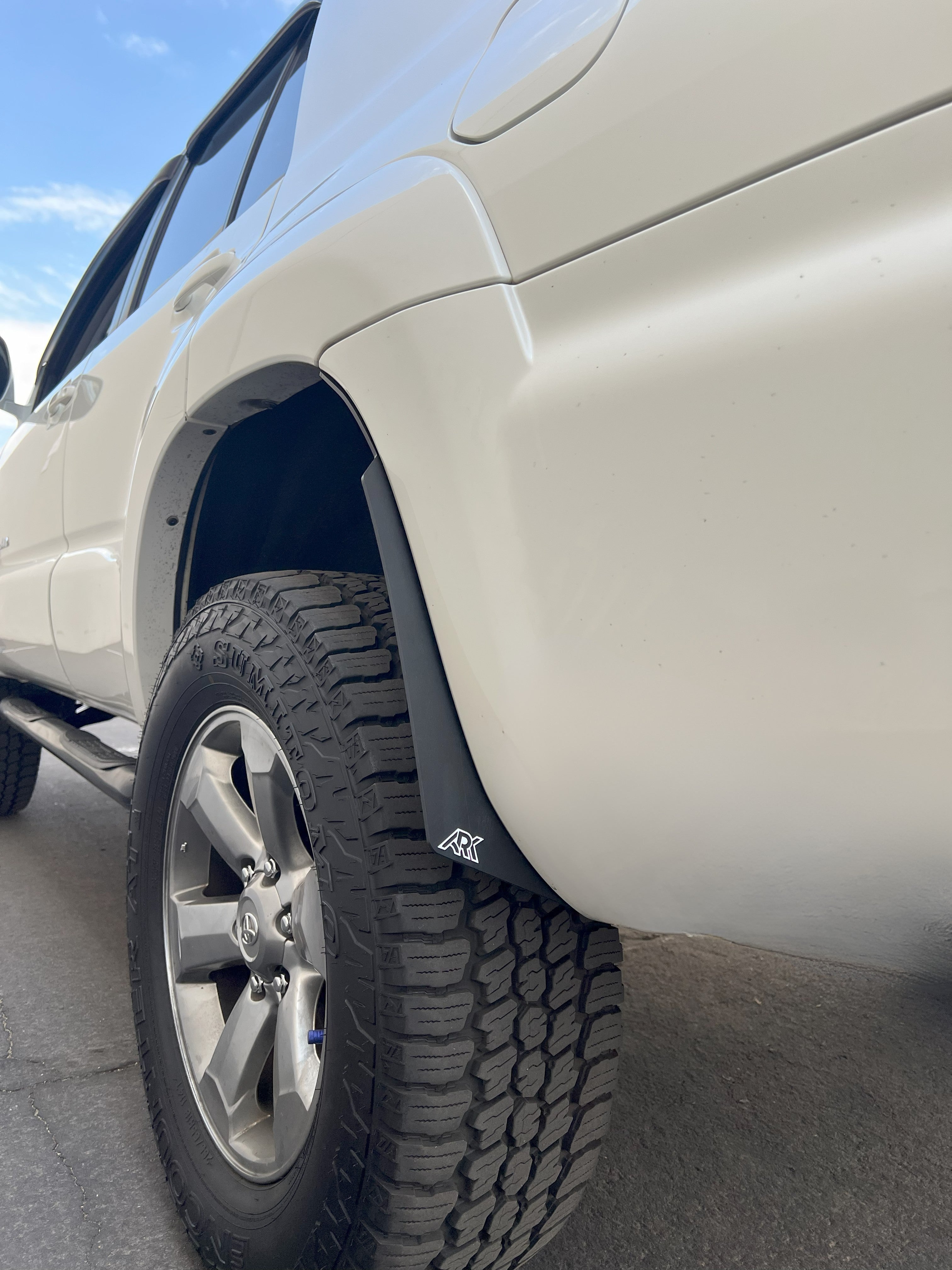 Ark Splash Guards Micro Flare Mud Flap Deletes for 2006–2009 Toyota 4Runner
