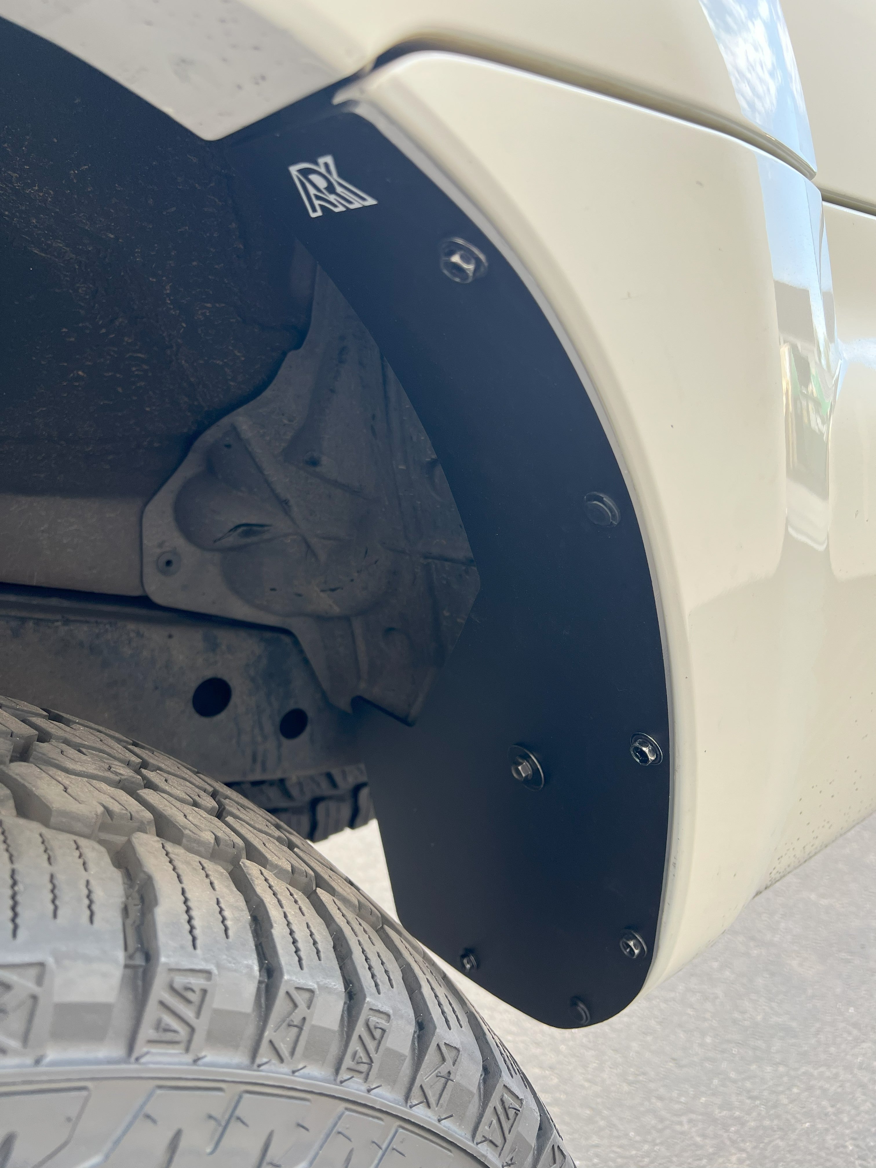 Ark Splash Guards TriXPoly Mud Flap Deletes for 2006–2009 Toyota 4Runner
