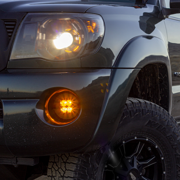Heretic Studio Led Fog Light Kit - Amber Lens for 2005–2011 Toyota Tacoma