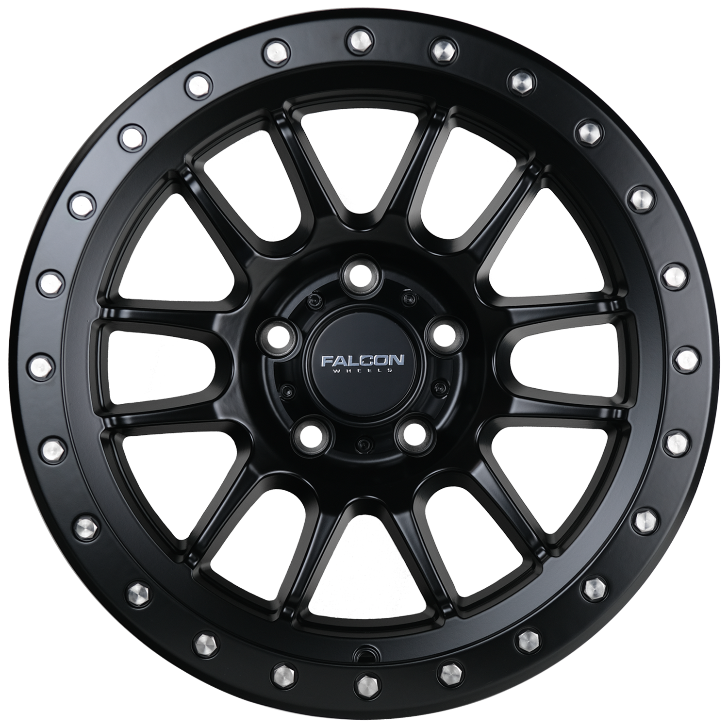 T7 - Matte Black 17x9