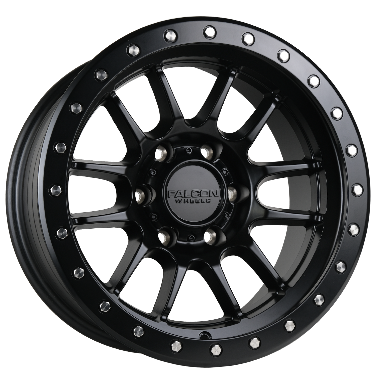 T7 - Matte Black 17x9