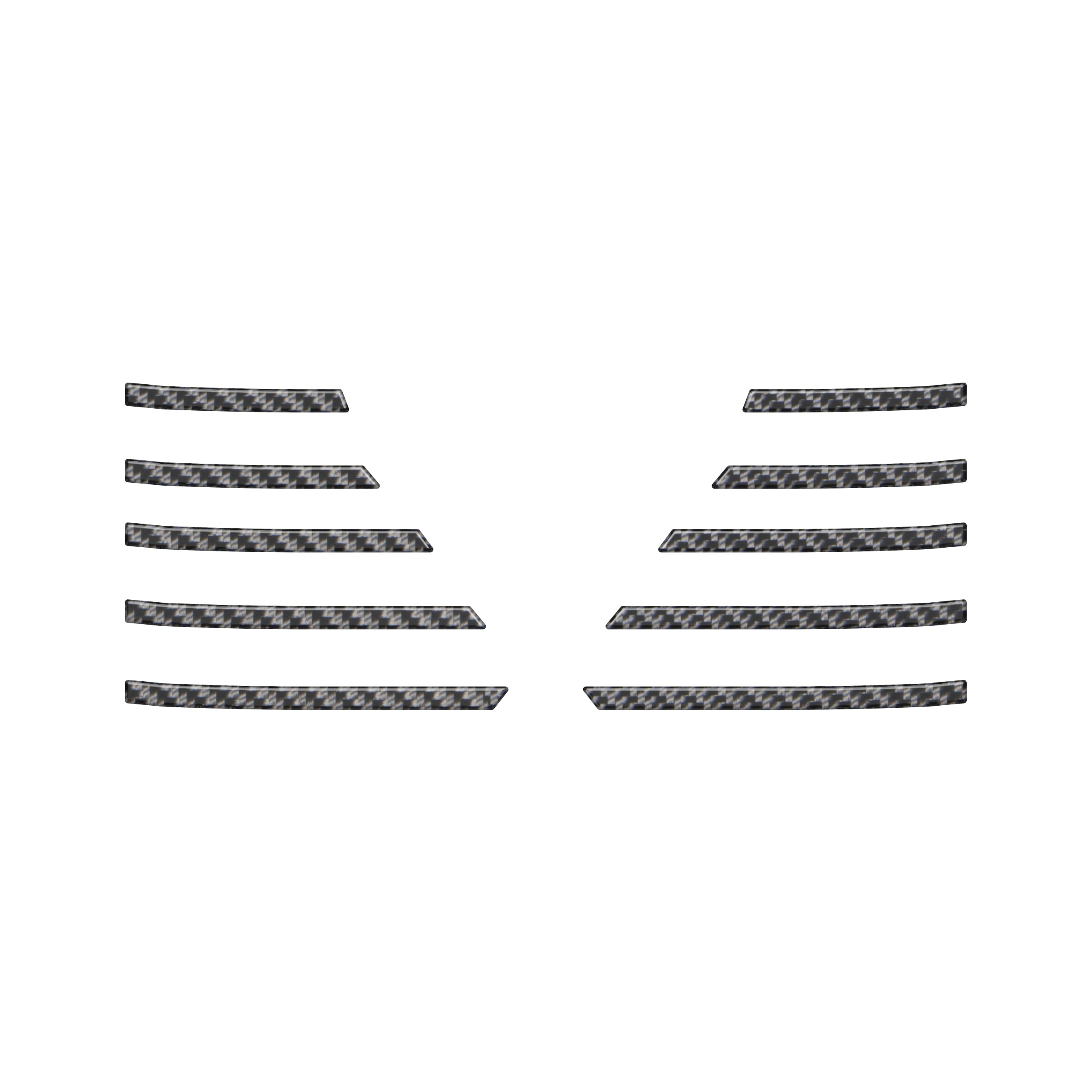 Grille Side Line Accent Trim Fits 2024-2025 Toyota Tacoma