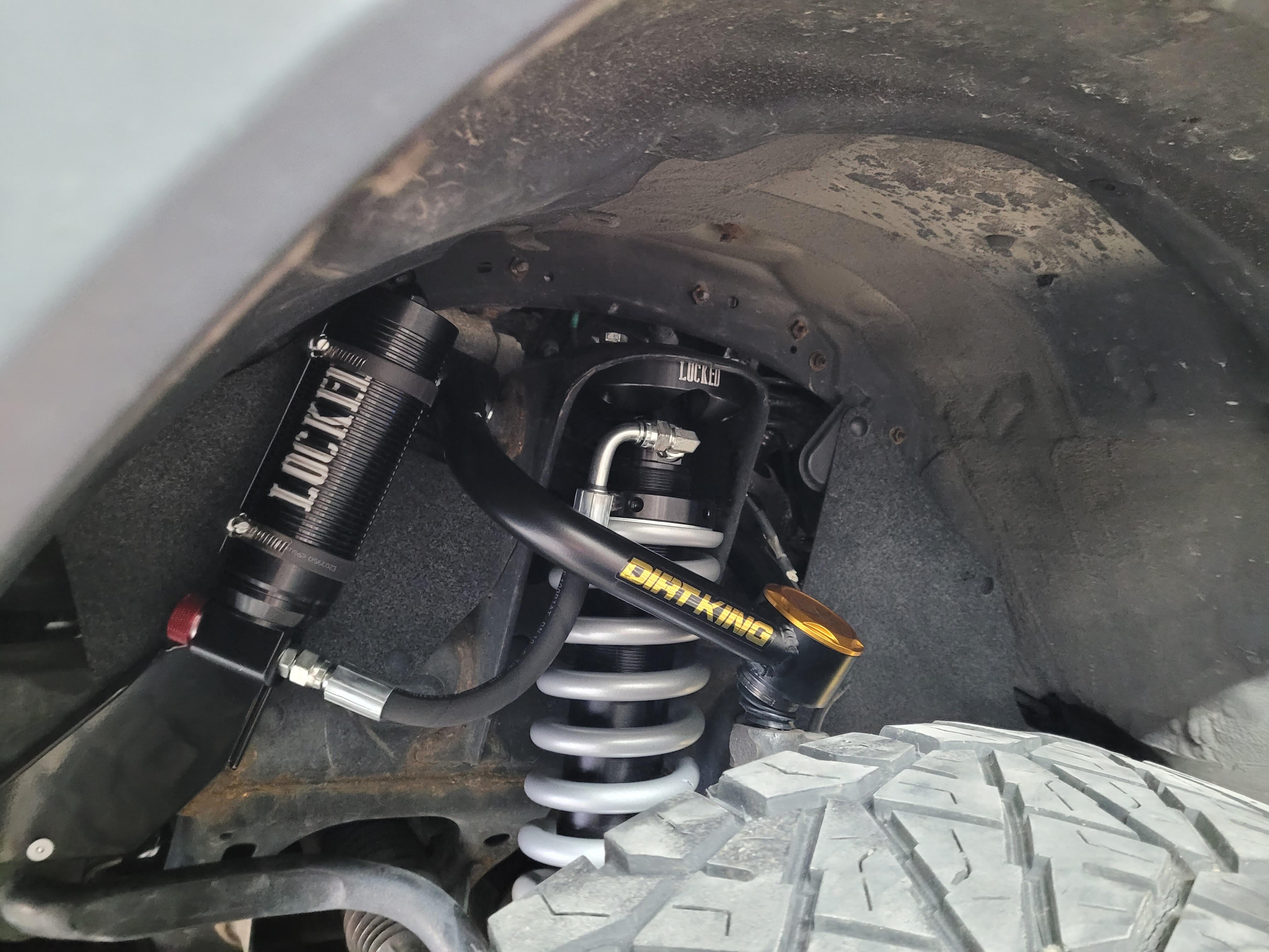 Locked Offroad 2.5" Coilover Lift Kit for 2005–2023 Toyota Tacoma