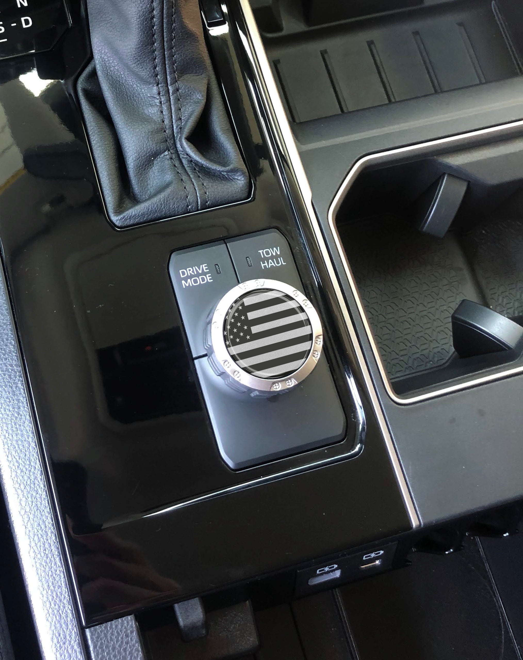 Badge for Drive Mode Selector Dial Fits 2022-2025 Toyota Tundra & 2023-2025 Toyota Sequoia