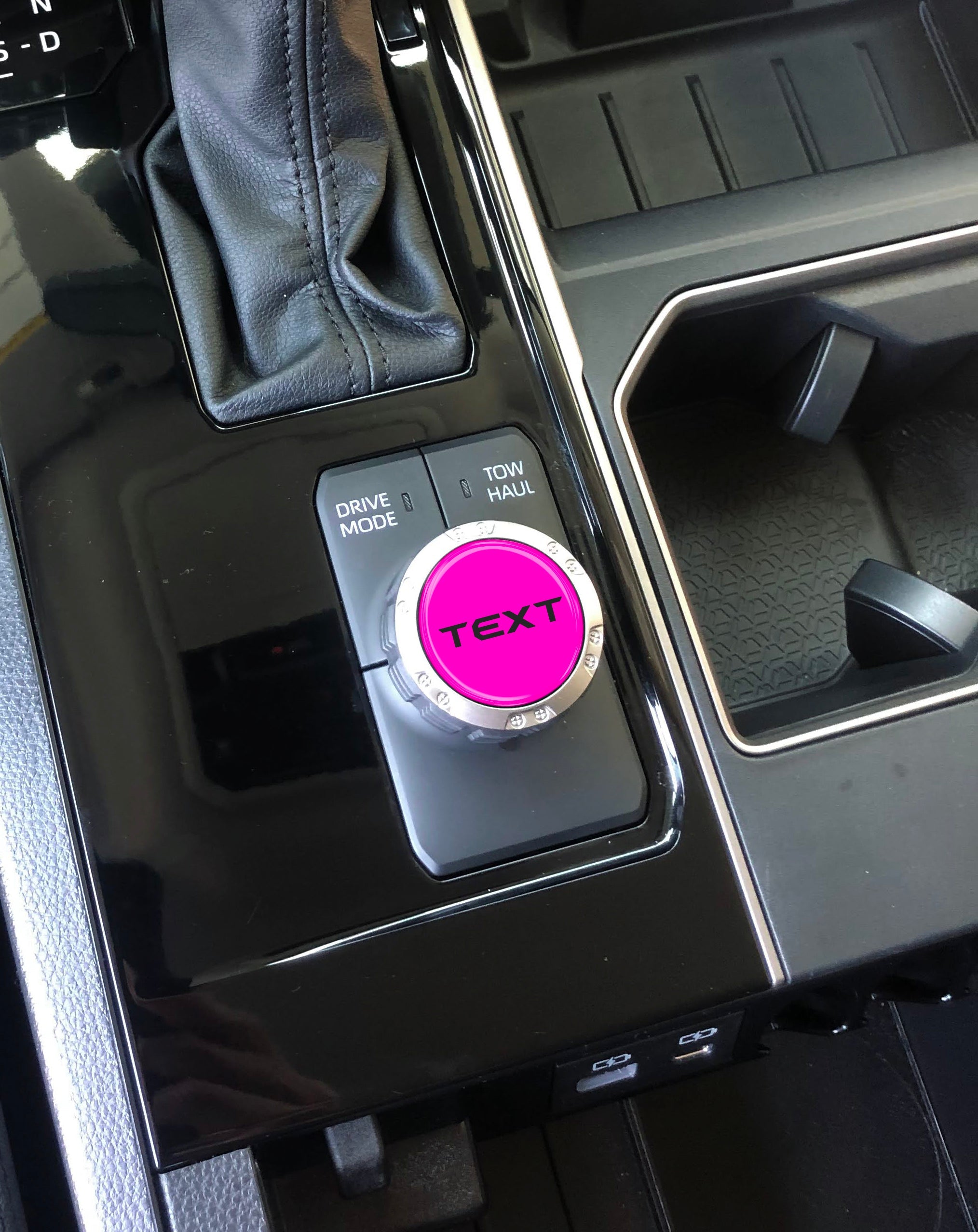 Badge for Drive Mode Selector Dial Fits 2022-2025 Toyota Tundra & 2023-2025 Toyota Sequoia
