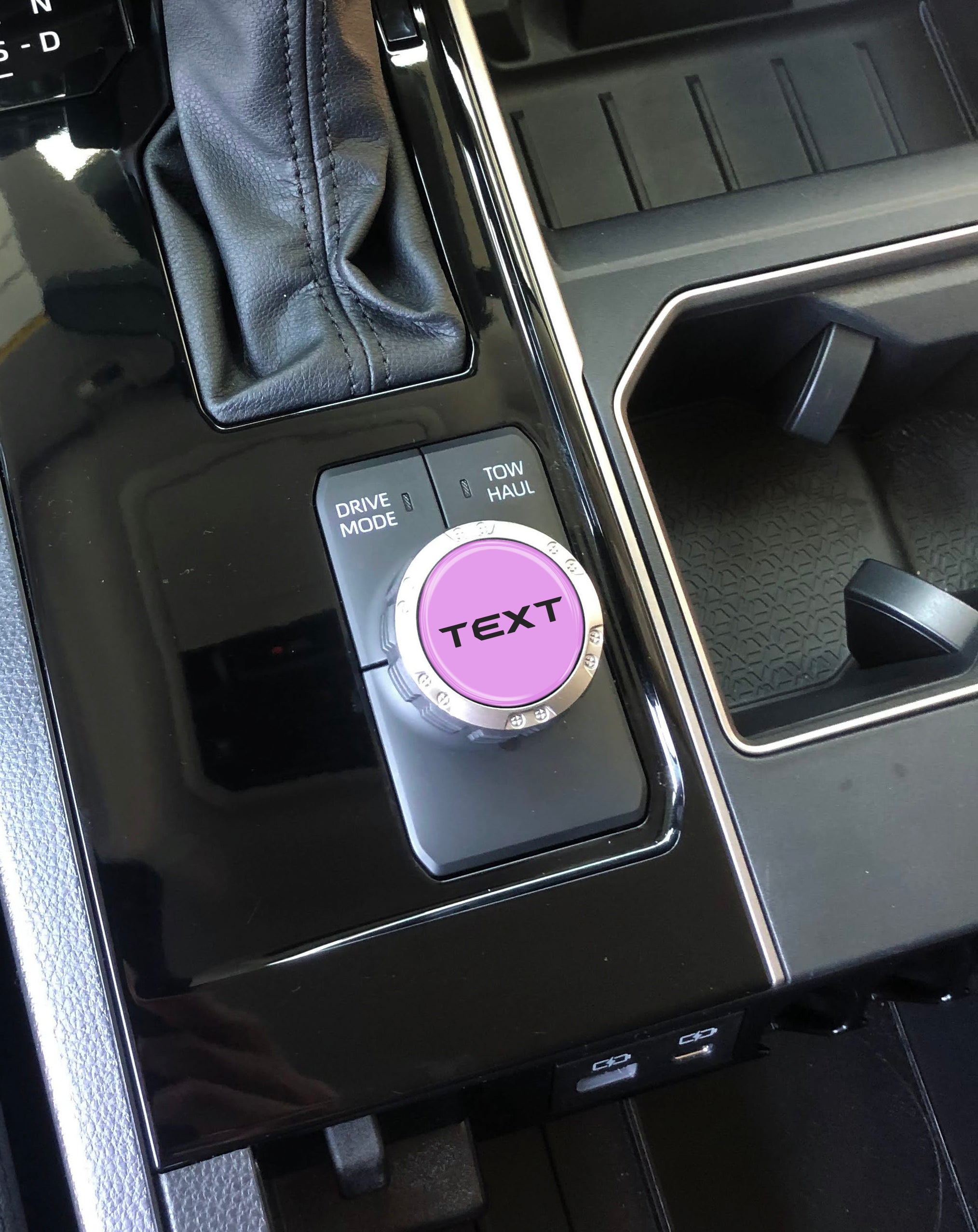 Badge for Drive Mode Selector Dial Fits 2022-2025 Toyota Tundra & 2023-2025 Toyota Sequoia