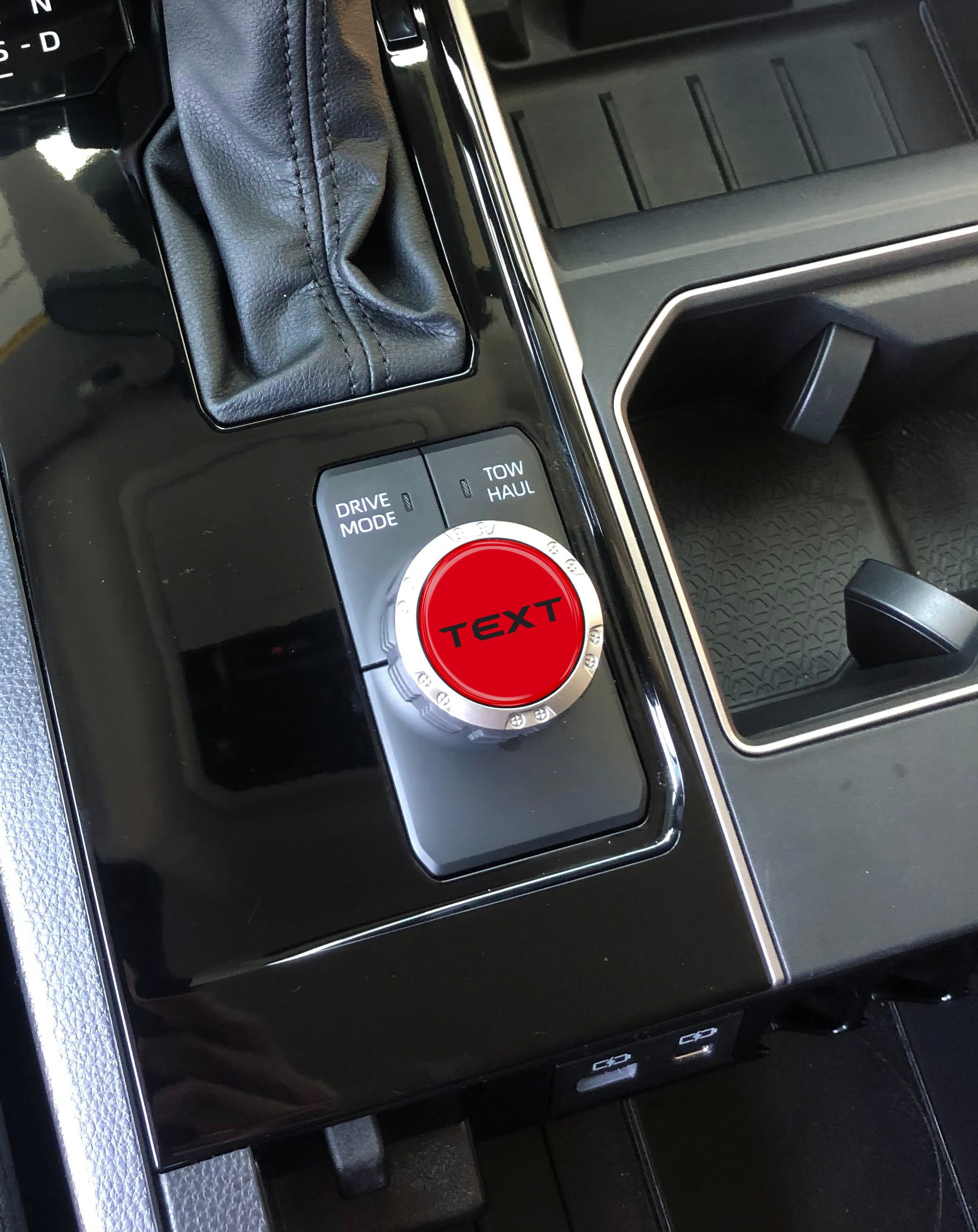 Badge for Drive Mode Selector Dial Fits 2022-2025 Toyota Tundra & 2023-2025 Toyota Sequoia