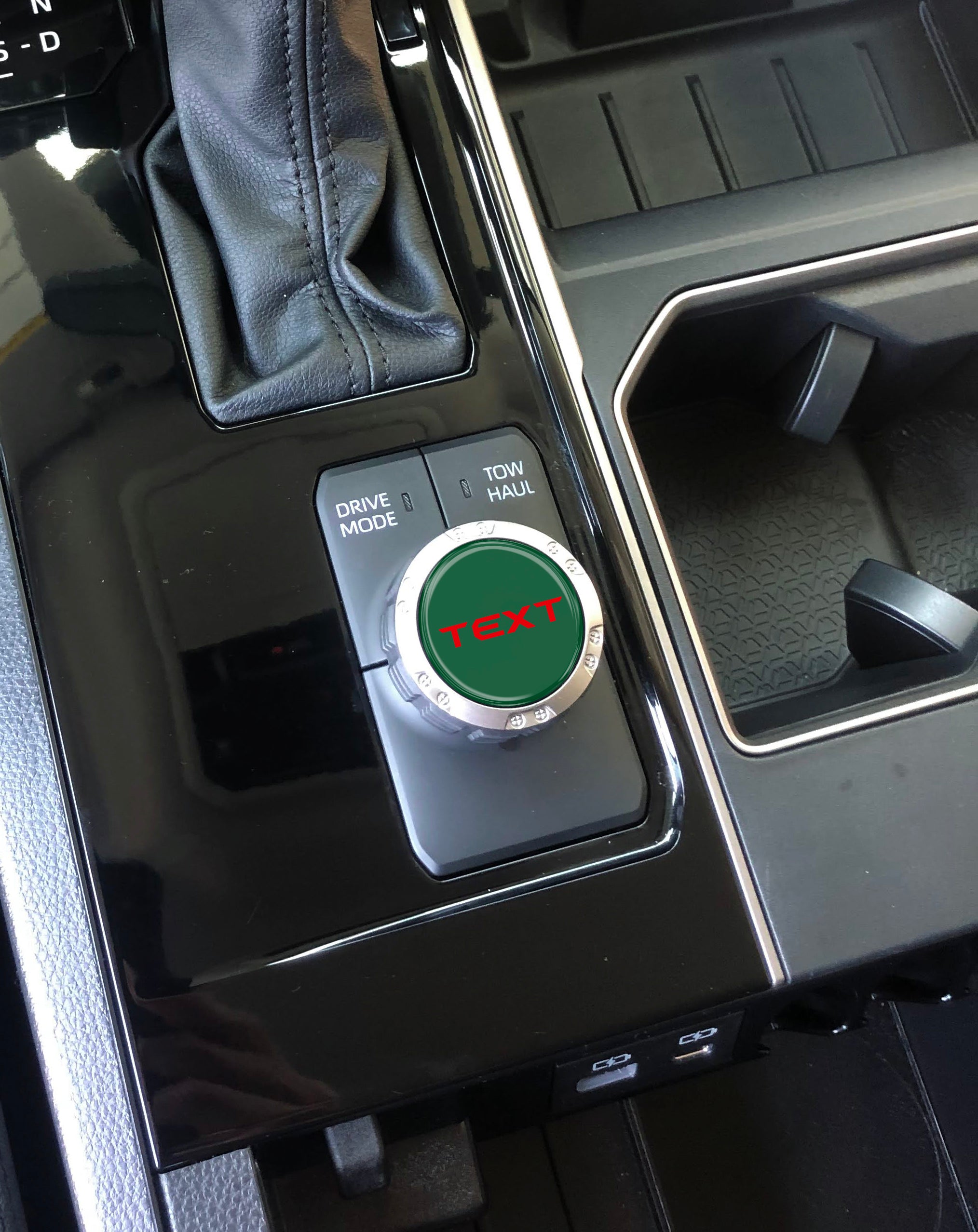 Badge for Drive Mode Selector Dial Fits 2022-2025 Toyota Tundra & 2023-2025 Toyota Sequoia