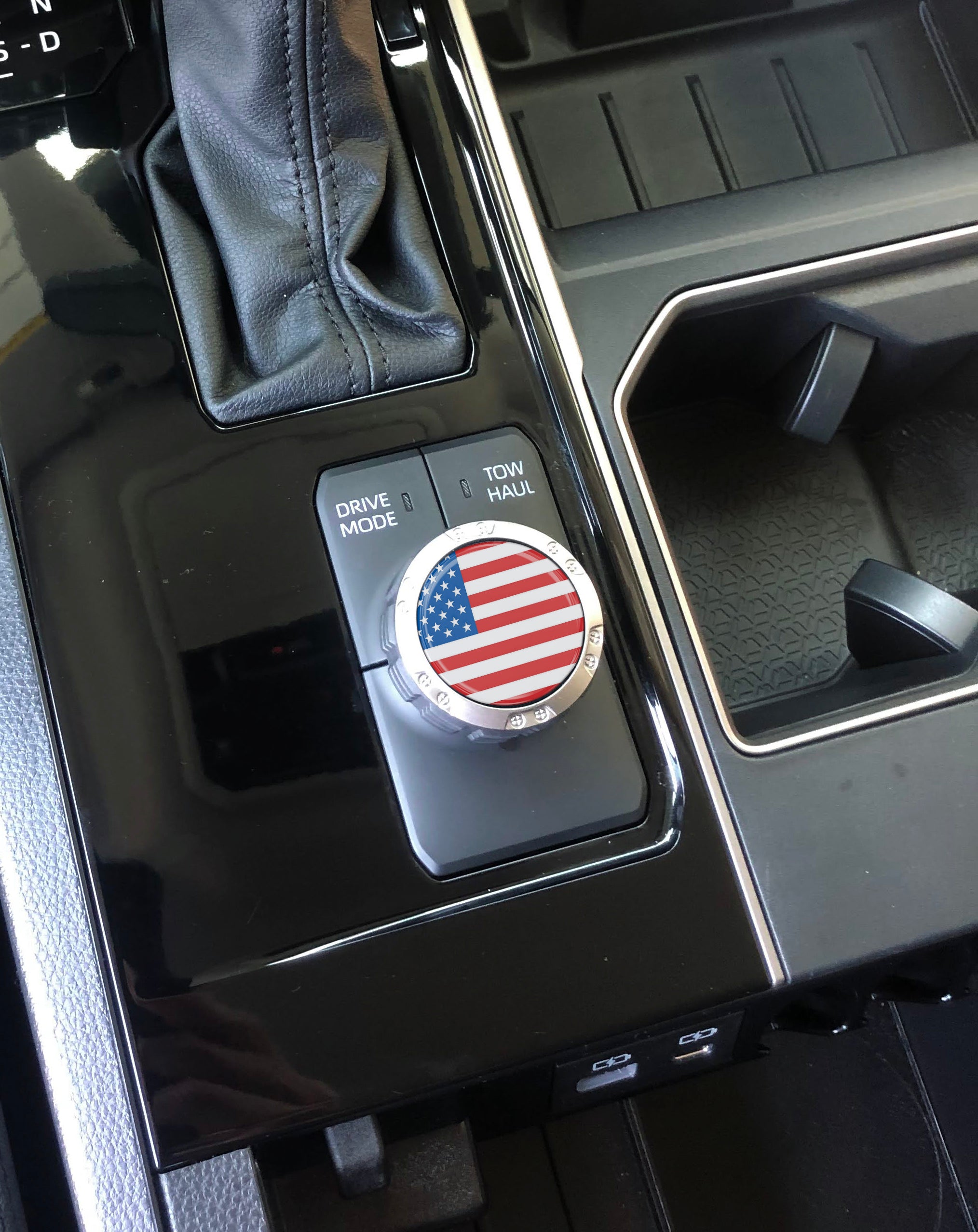 Badge for Drive Mode Selector Dial Fits 2022-2025 Toyota Tundra & 2023-2025 Toyota Sequoia