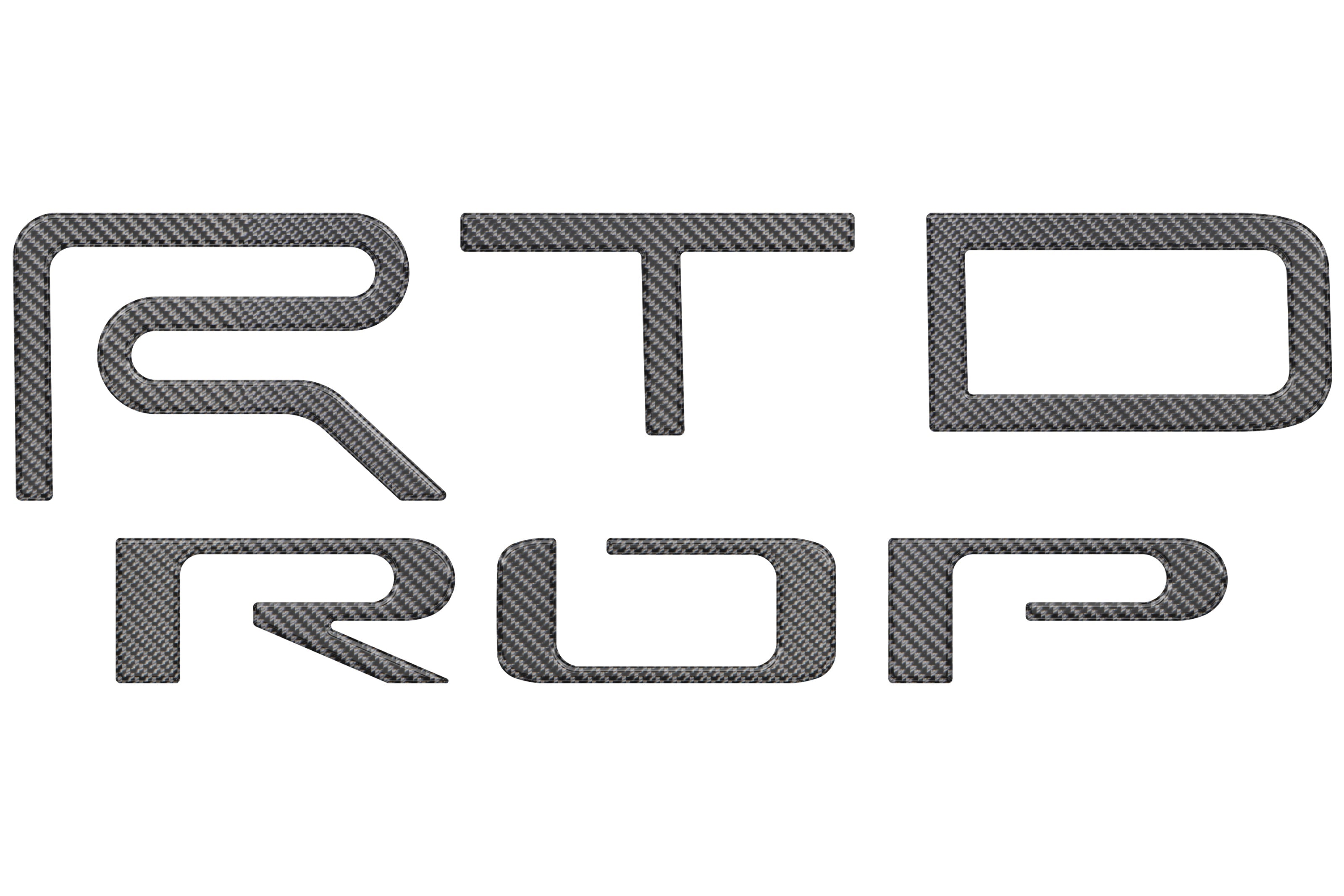 TRD Pro Tailgate Letter Inserts Fits 2022-2025 Toyota Tundra