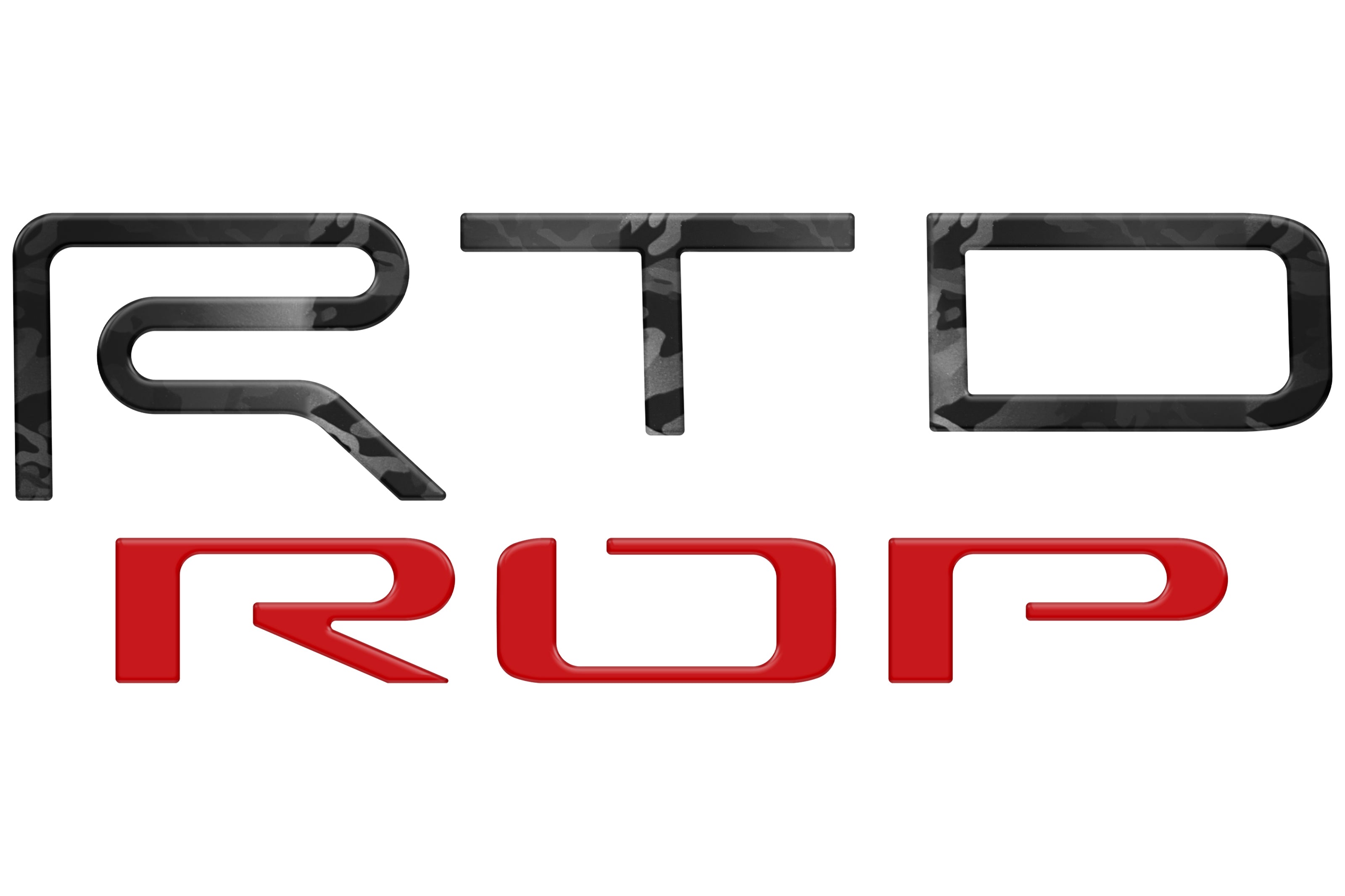 TRD Pro Tailgate Letter Inserts Fits 2022-2025 Toyota Tundra