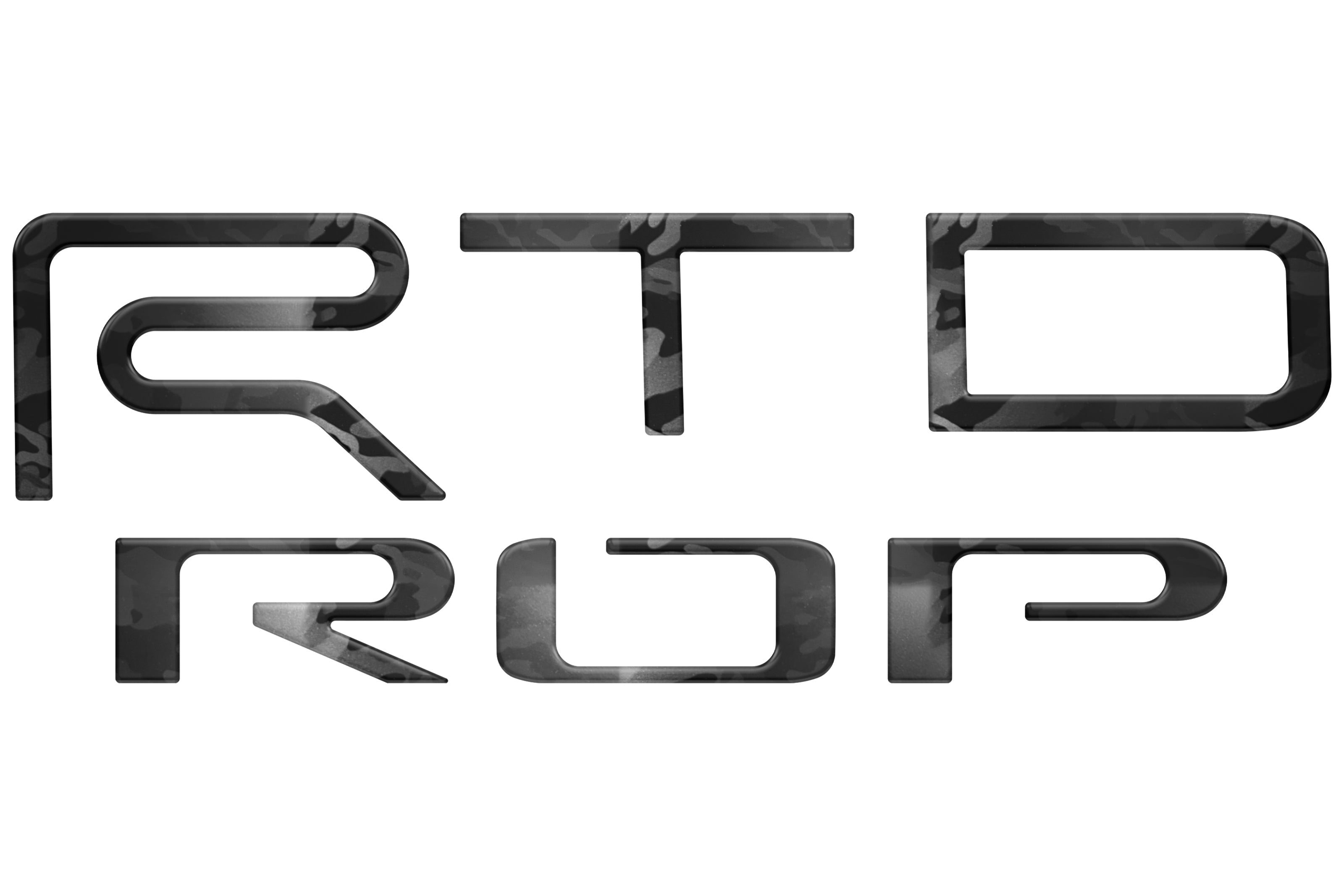 TRD Pro Tailgate Letter Inserts Fits 2022-2025 Toyota Tundra