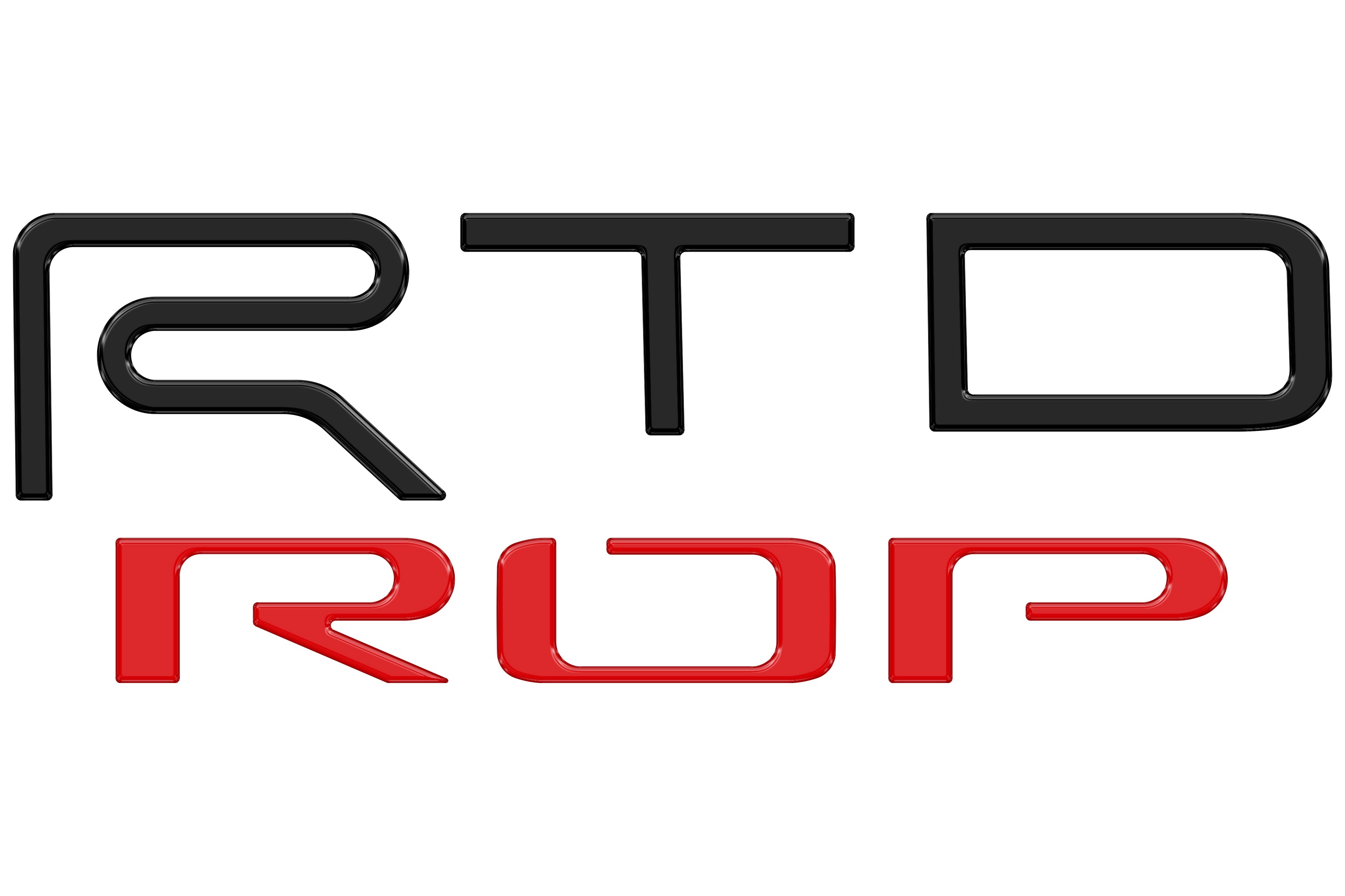 TRD Pro Tailgate Letter Inserts Fits 2022-2025 Toyota Tundra