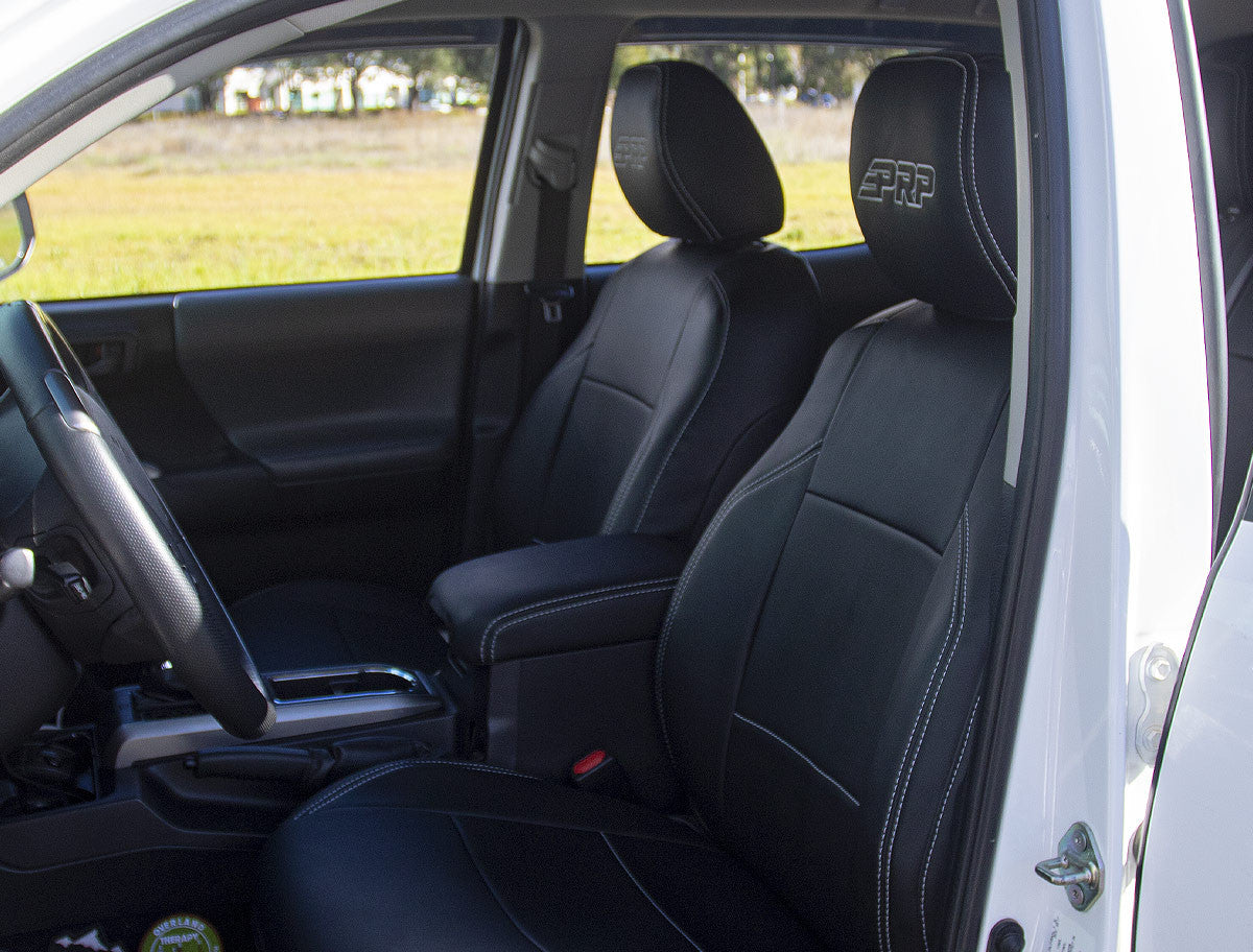 PRP Front Seat Covers with Electric Seat Adjusters Pair for 2016–2023 Toyota Tacoma