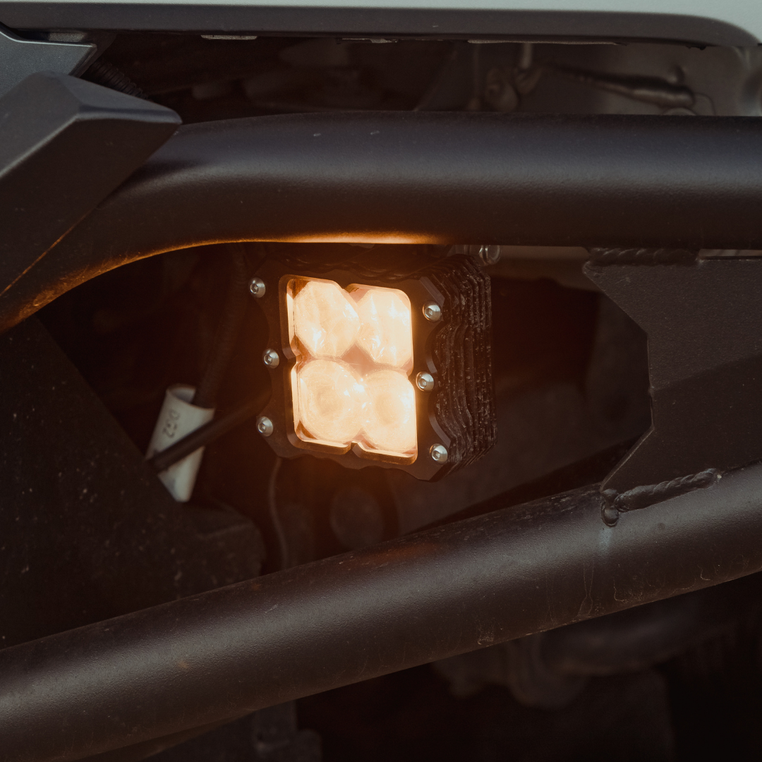 Heretic Studio Quattro Amber Led Pod Light
