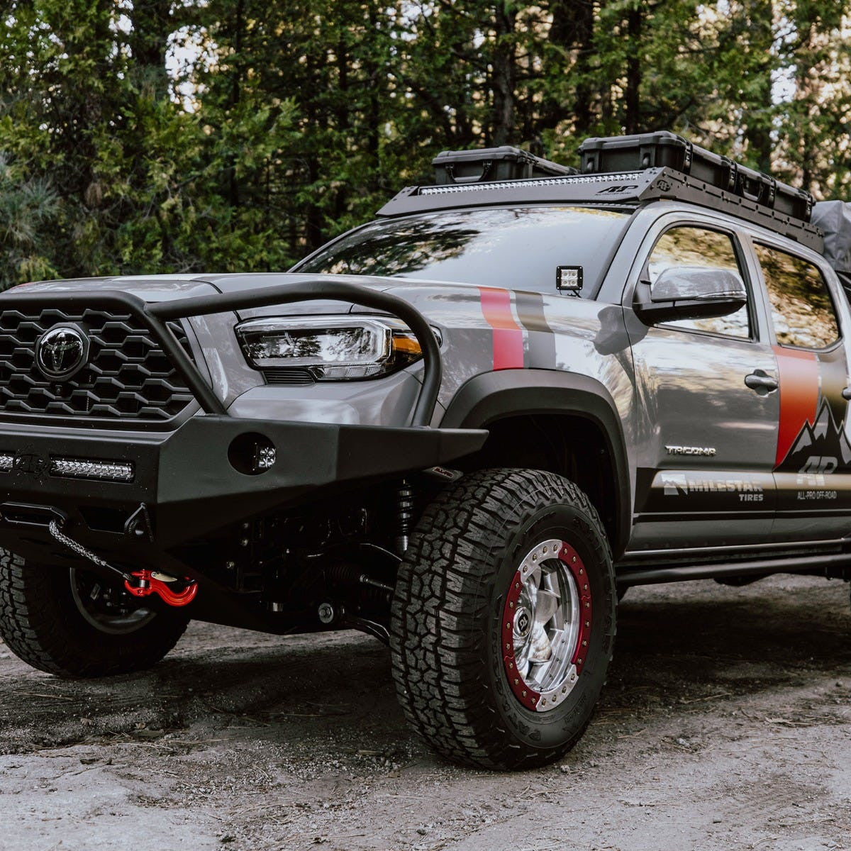 Overland Roof Rack for 2005–2023 Toyota Tacoma