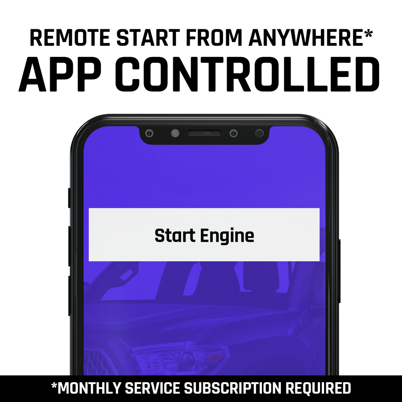 Remote Start Kit - H Key Models for 2016–2017 Toyota Tacoma