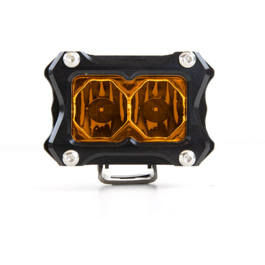 Heretic Studio BA-2 Amber Led Pod Light No Wiring Harness