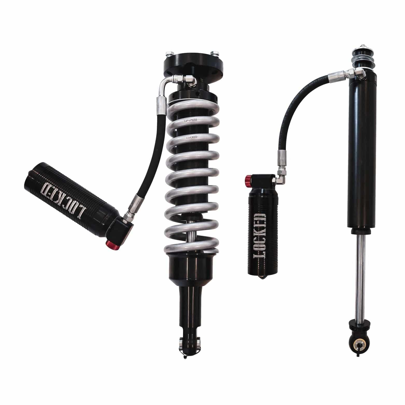 Locked Offroad 2.5" Coilover Lift Kit for 2005–2023 Toyota Tacoma