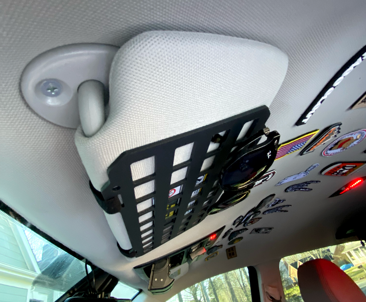 Taco Clout Tactical Molle Panel for Sun Visor