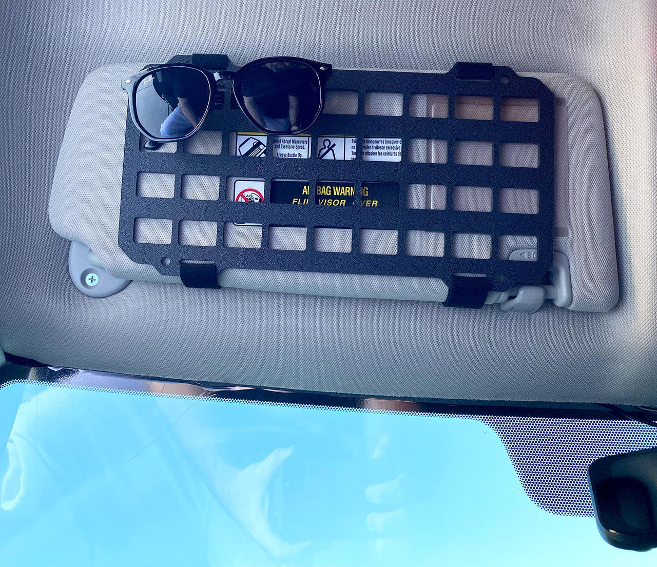 Taco Clout Tactical Molle Panel for Sun Visor