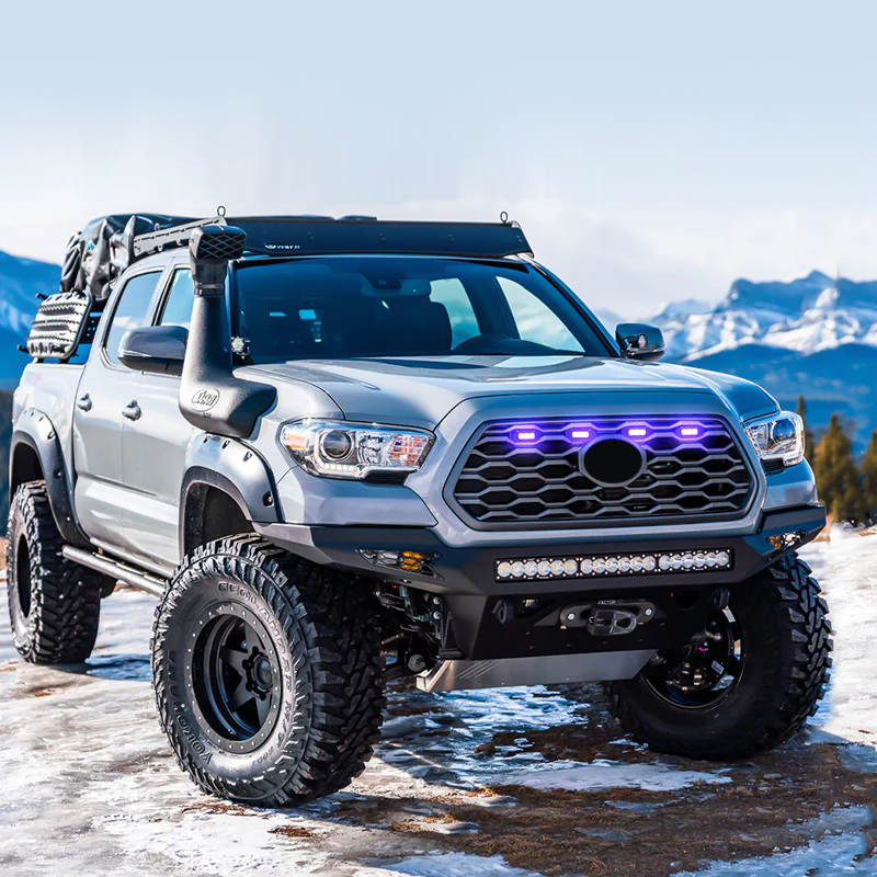 Led RGB Raptor Lights for TRD Sport Style Grilles 2016–2023 Toyota Tacoma