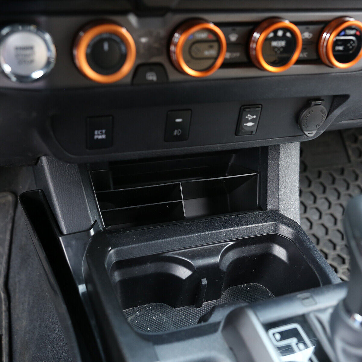 CENTER DASH STORAGE BOX ORGANIZER TRAY FOR TOYOTA TACOMA