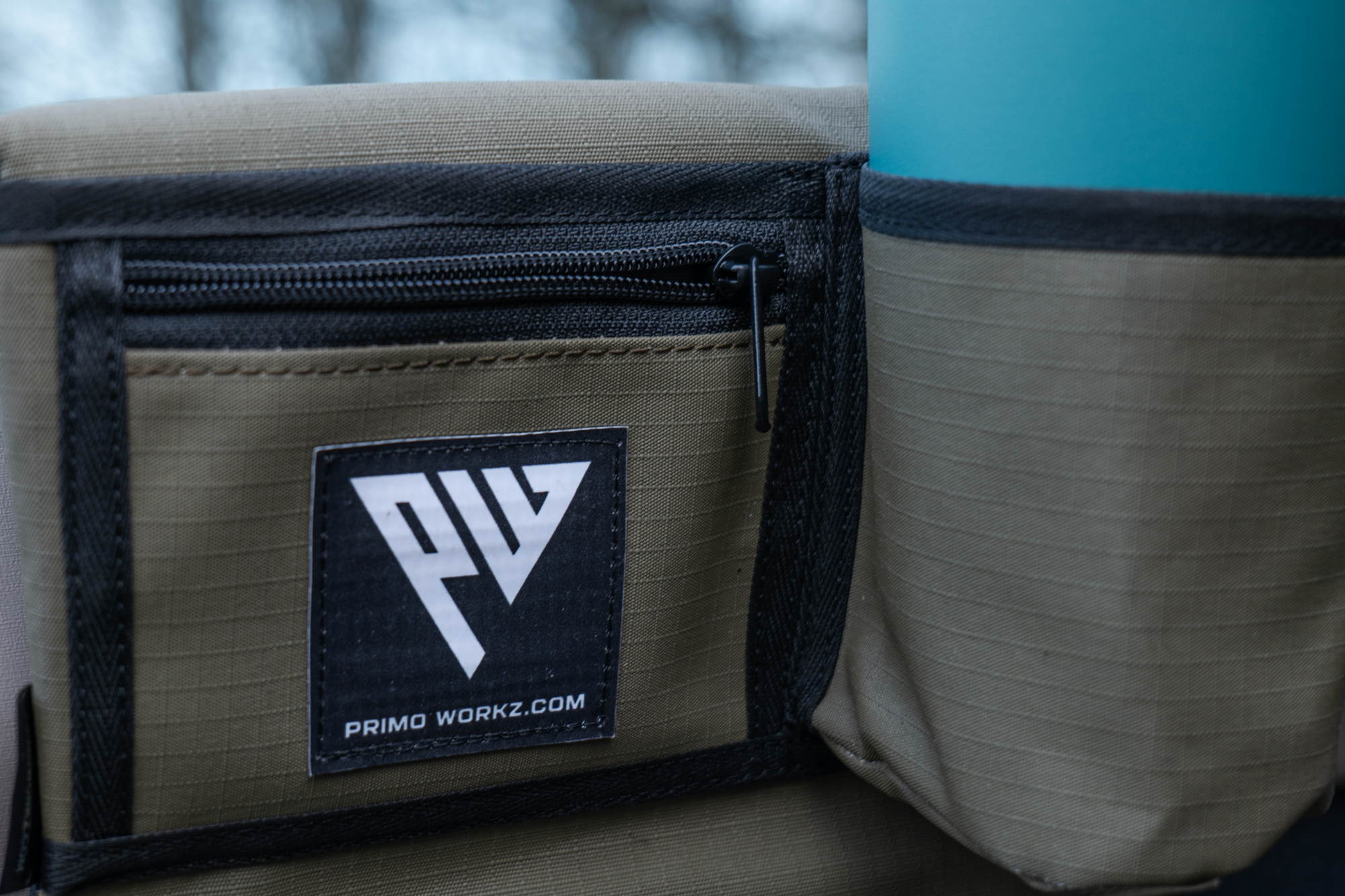 Armrest - with Cupholder - OD Green Ripstop - Driver Side