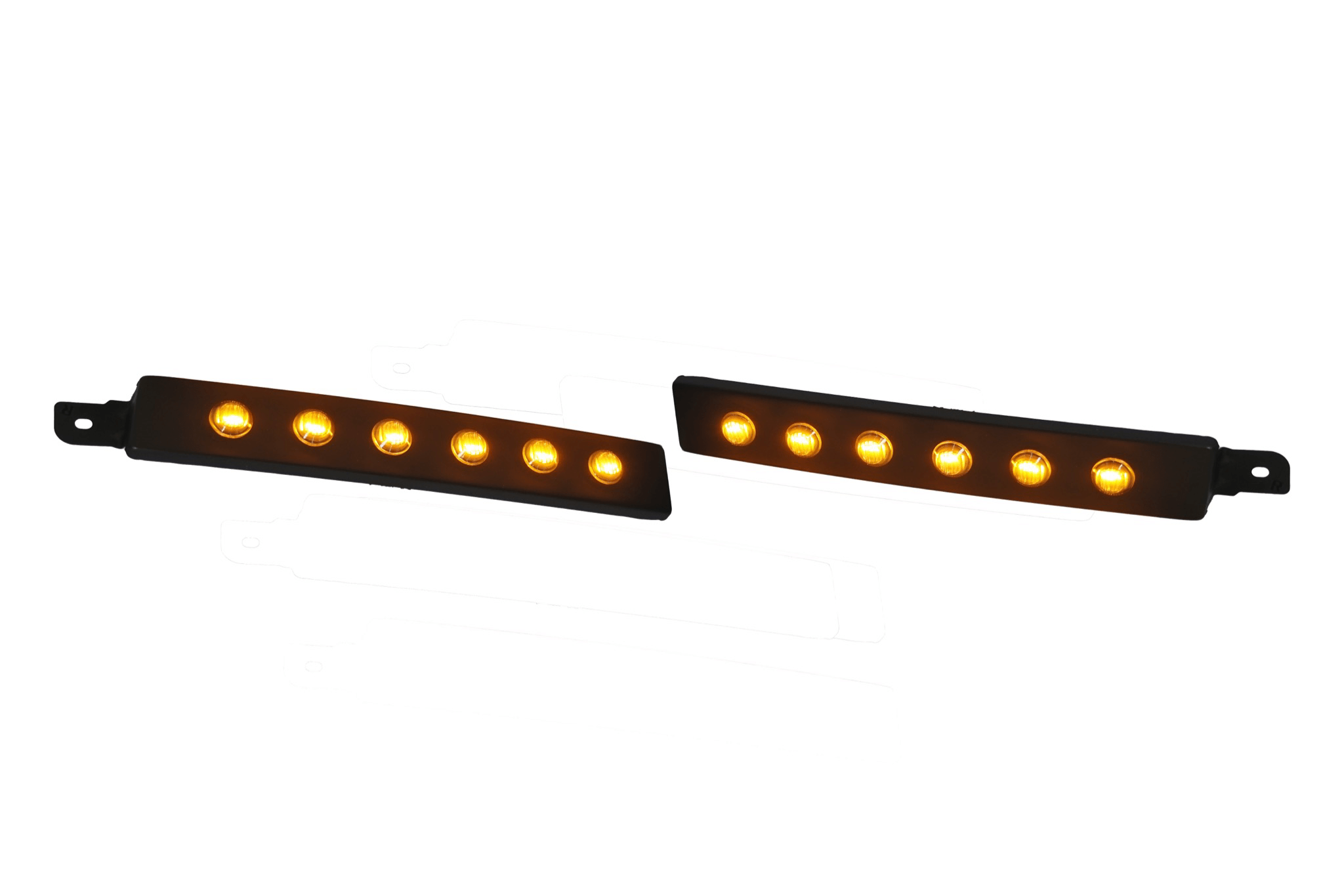 1996-2002 3rd Gen 4Runner Amber Turn Signal LED Filler Panels