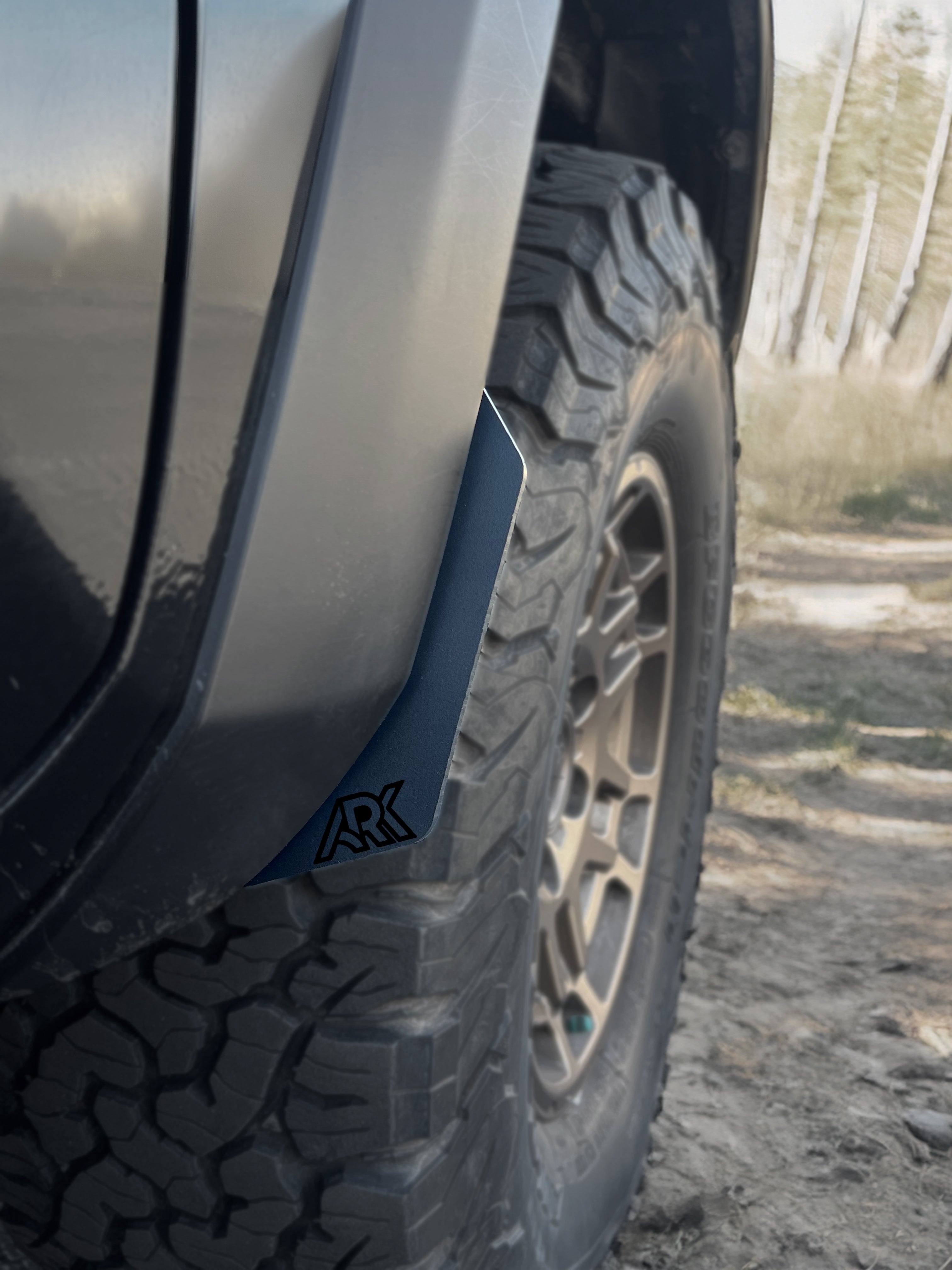 Ark Splash Guards TriXpoly Micro Flares for 2016–2023 Toyota Tacoma
