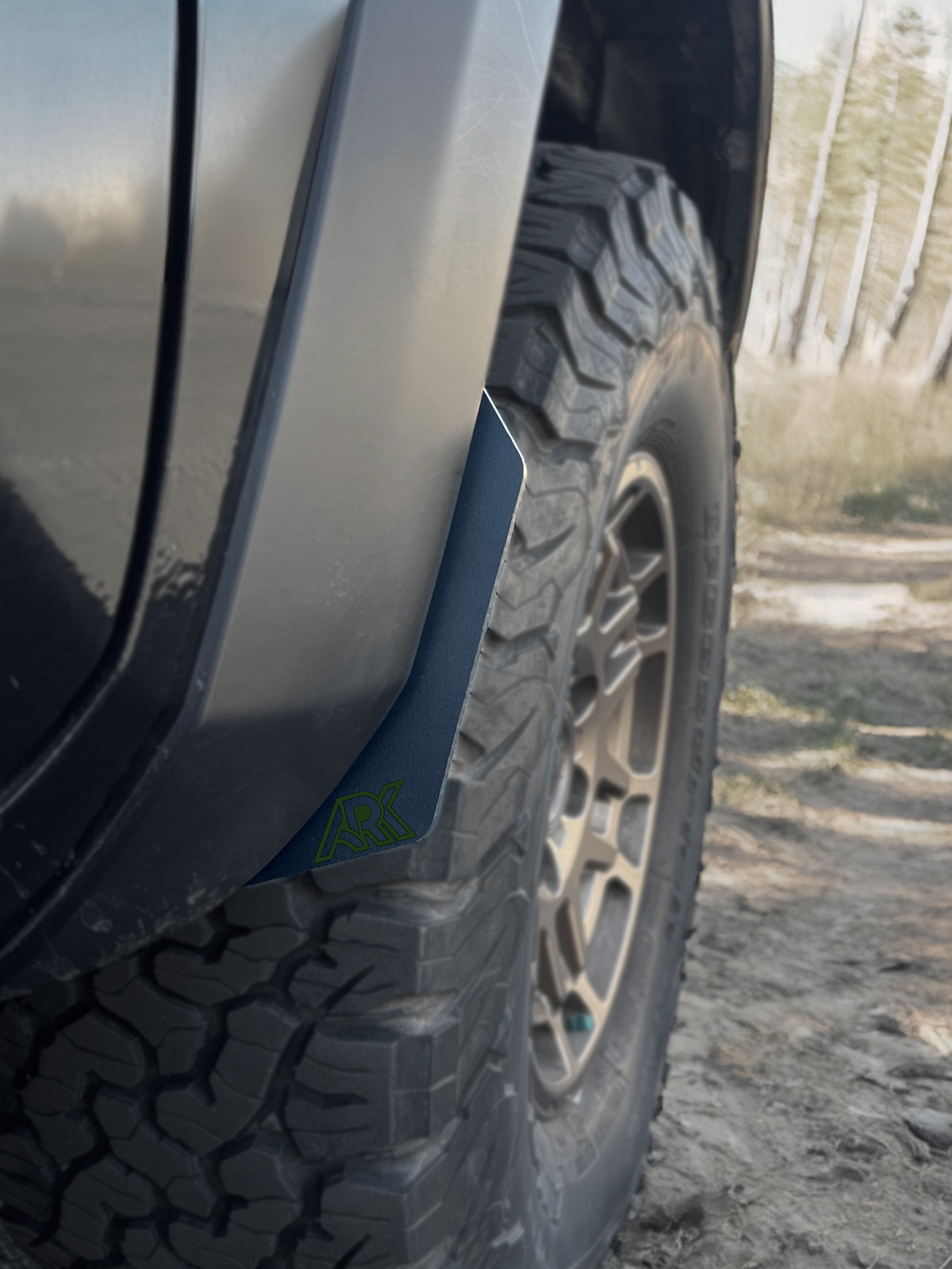Ark Splash Guards TriXpoly Micro Flares for 2016–2023 Toyota Tacoma
