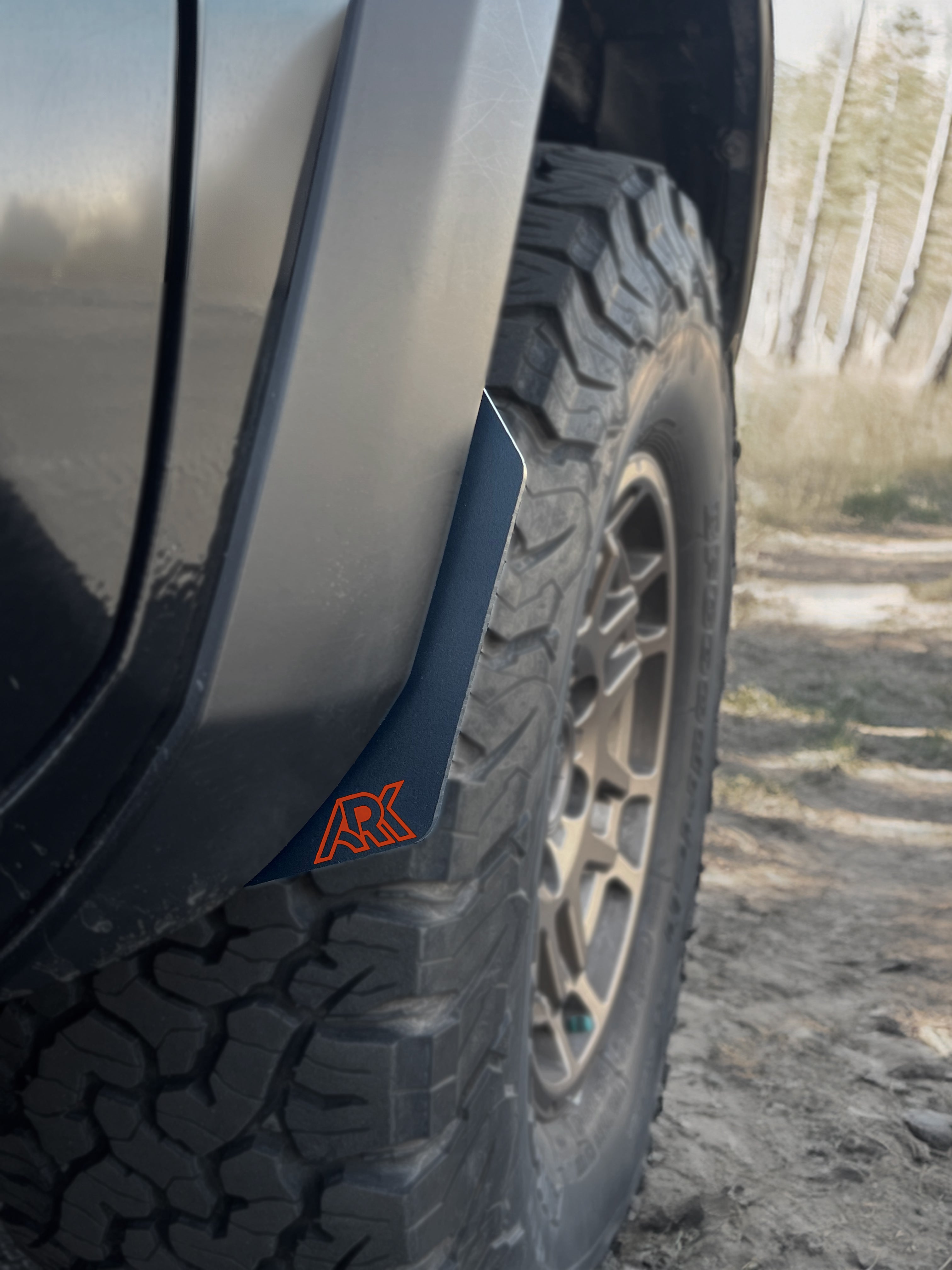 Ark Splash Guards TriXpoly Micro Flares for 2016–2023 Toyota Tacoma