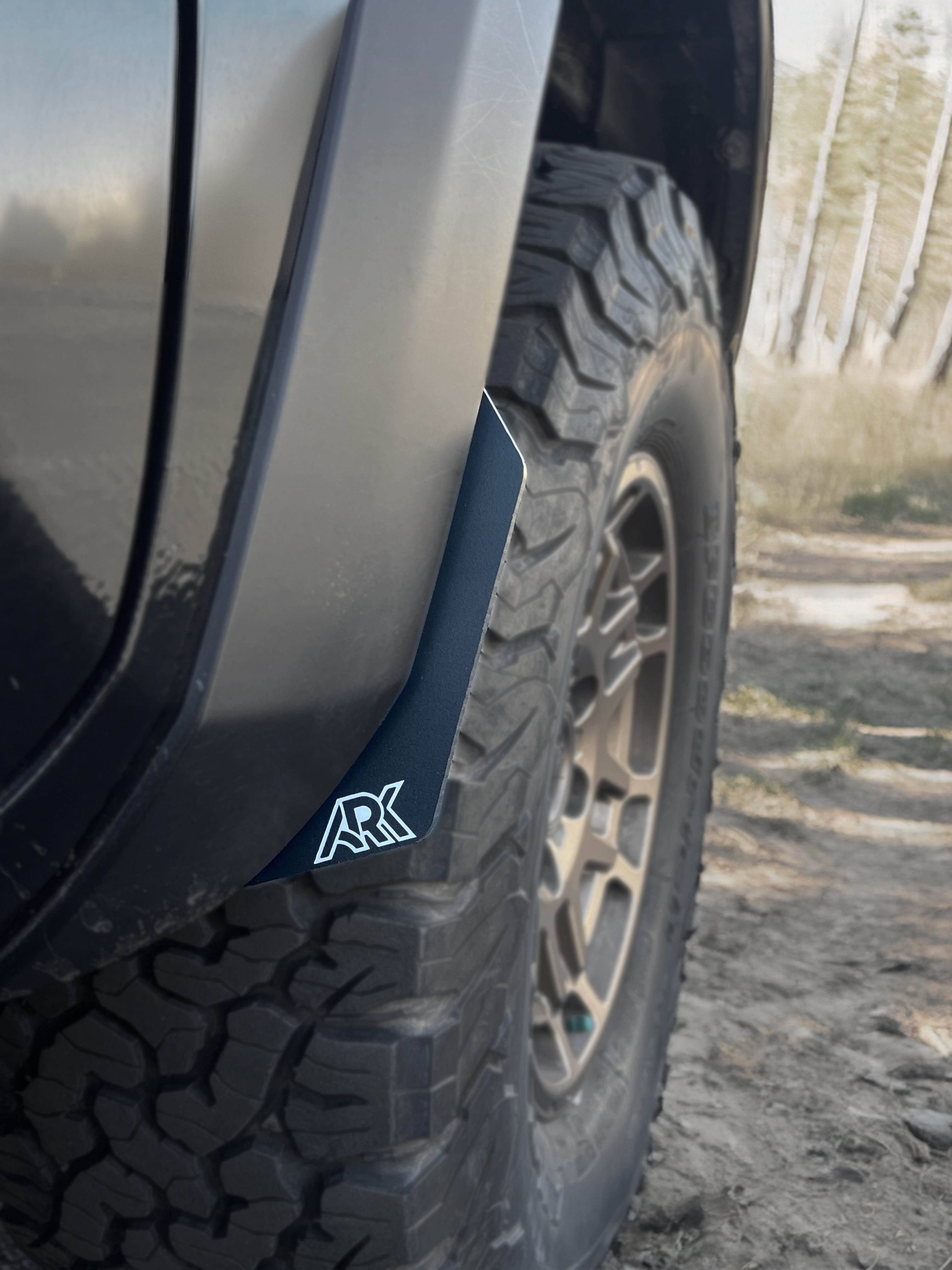 Ark Splash Guards TriXpoly Micro Flares for 2016–2023 Toyota Tacoma