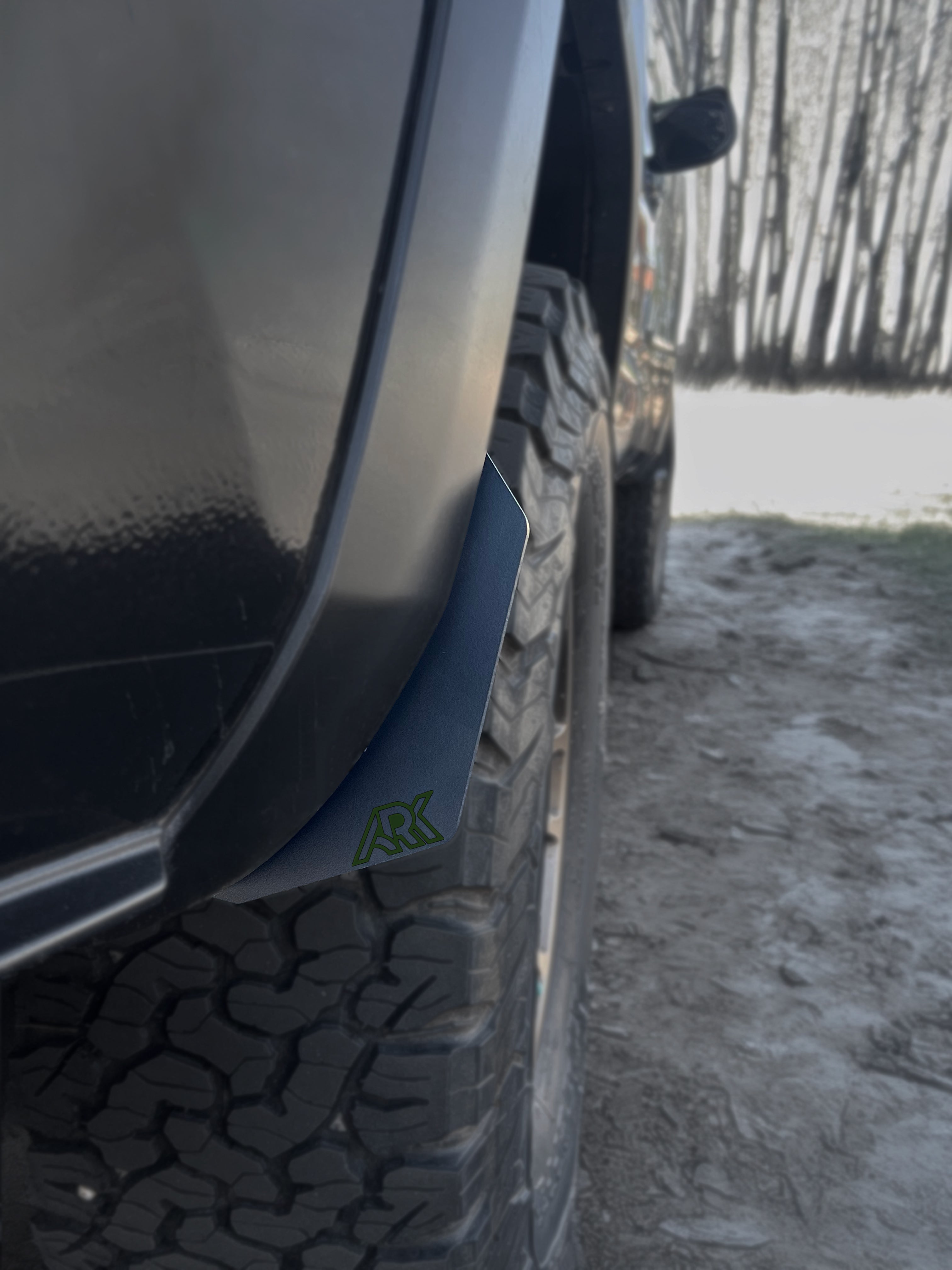 Ark Splash Guards TriXpoly Micro Flares for 2016–2023 Toyota Tacoma