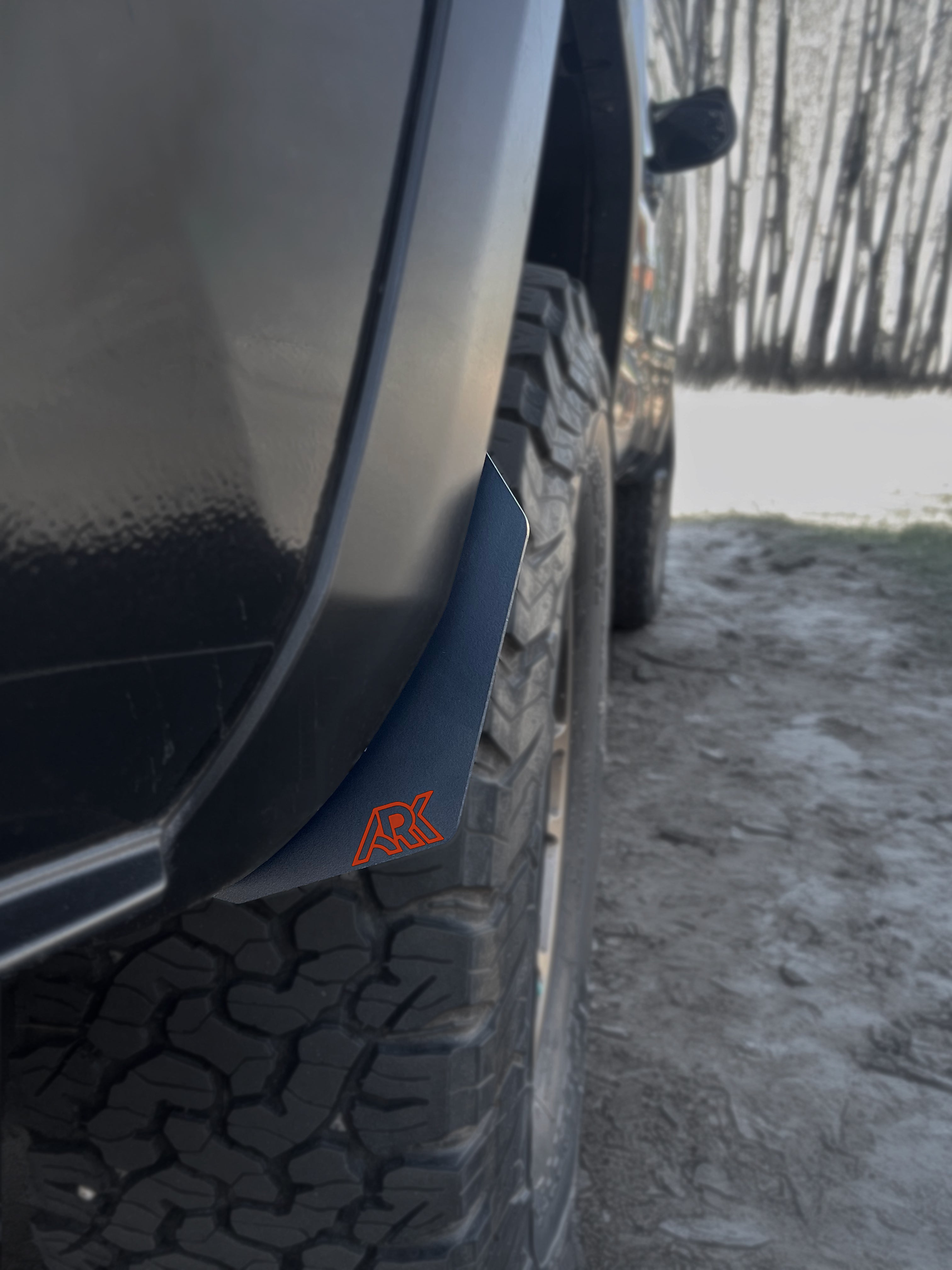 Ark Splash Guards TriXpoly Micro Flares for 2016–2023 Toyota Tacoma