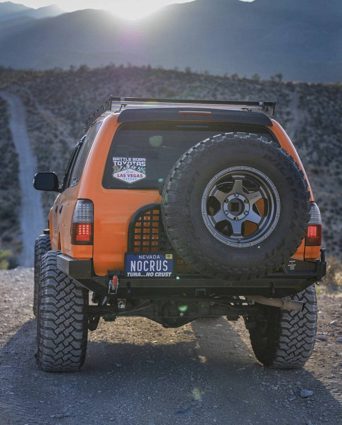 1996-2002 3rd Gen 4Runner Plate Rear Bumper - DIY Kit