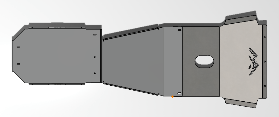 1996-2002 3rd Gen 4Runner Full 3-16" Skid Plates