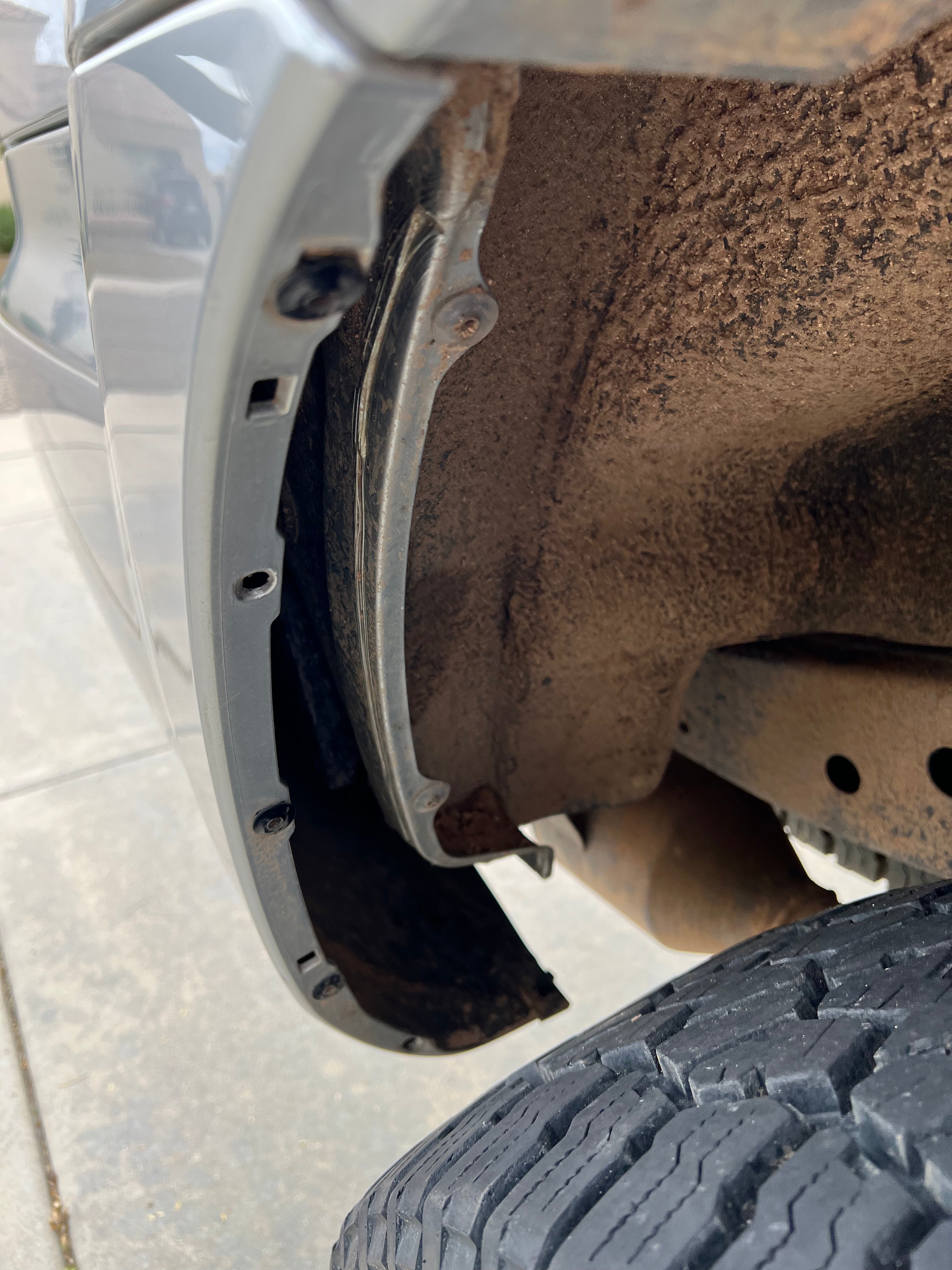 Ark Splash Guards Mud Flap Deletes and Gap Fillers for 2002–2005 Toyota 4Runner