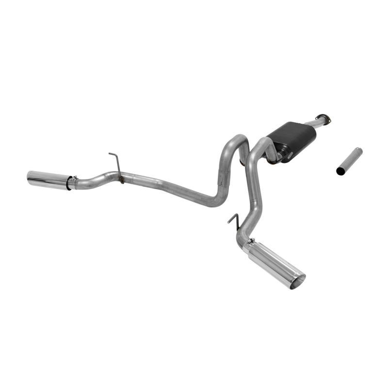 Flowmaster Catback System - Dual Side Exit - American Thunder for 3.5L V6 2016–2023 Toyota Tacoma